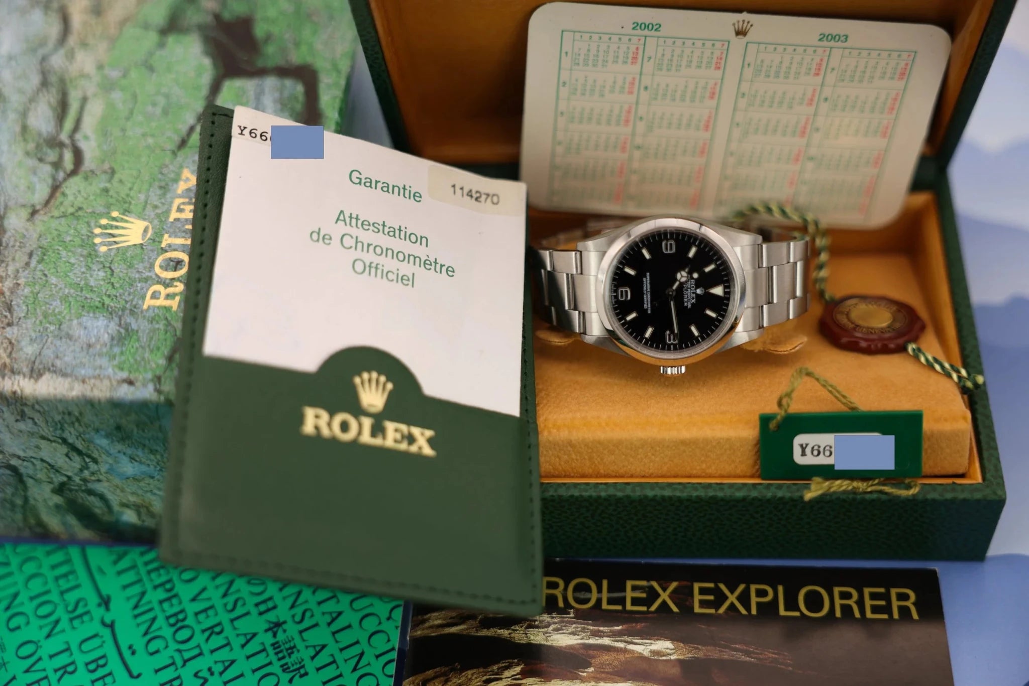 2003 Rolex Explorer I Ref. 114270 | Full Set - Sierra Time Co