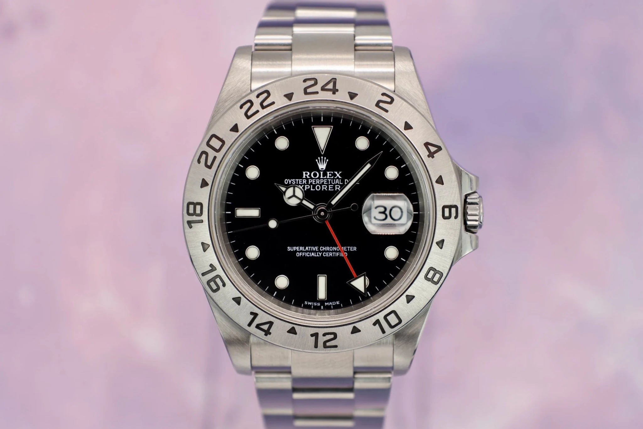 2003 Rolex Explorer II Ref. 16570 | Black Dial - Sierra Time Co