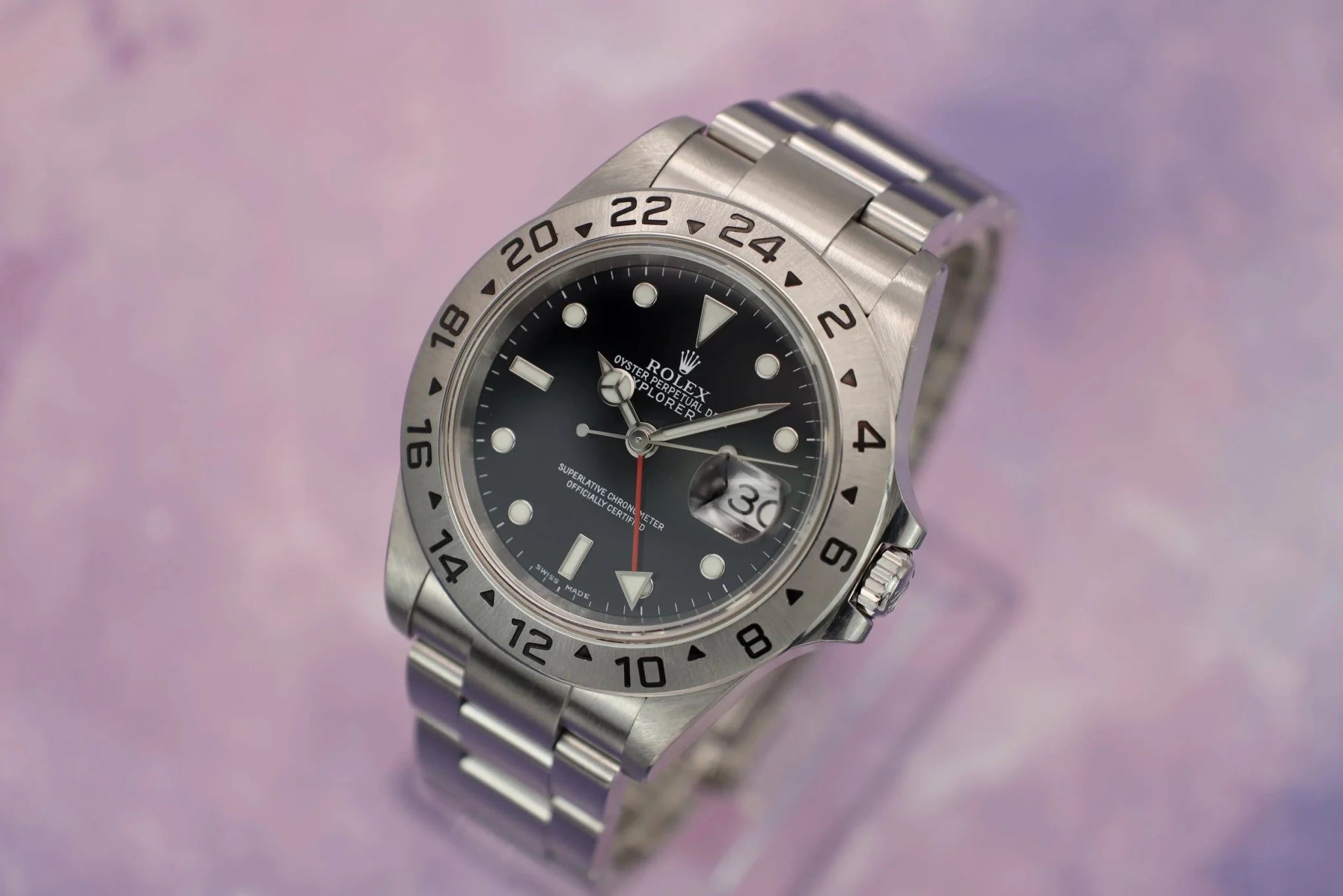 2003 Rolex Explorer II Ref. 16570 | Black Dial - Sierra Time Co