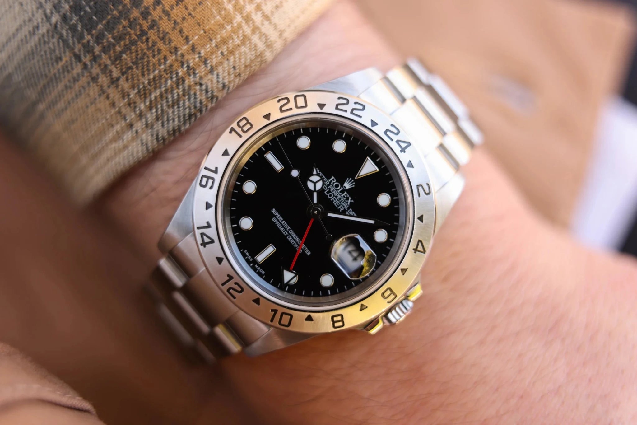 2003 Rolex Explorer II Ref. 16570 | Box and Papers - Sierra Time Co