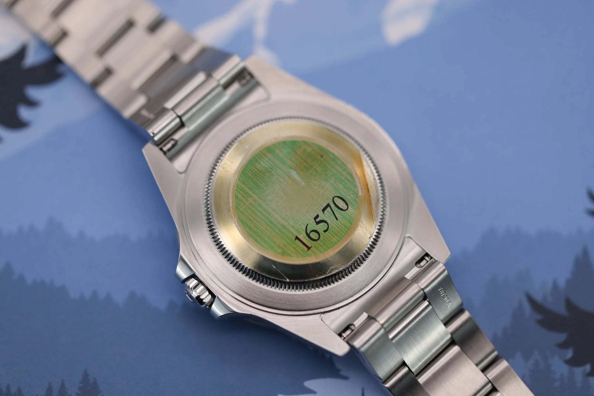 2003 Rolex Explorer II Ref. 16570 | No-Holes Case | Full Set - Sierra Time Co