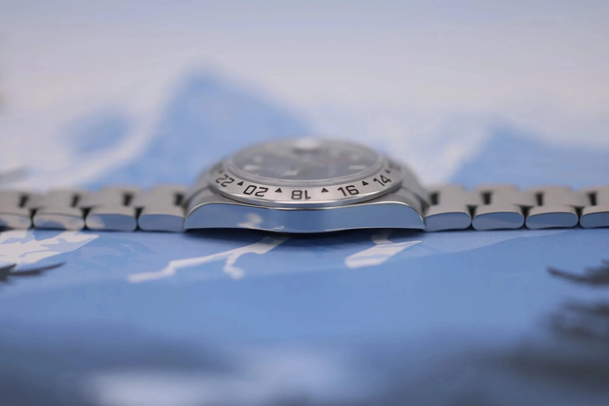 2003 Rolex Explorer II Ref. 16570 | No-Holes Case | Full Set - Sierra Time Co
