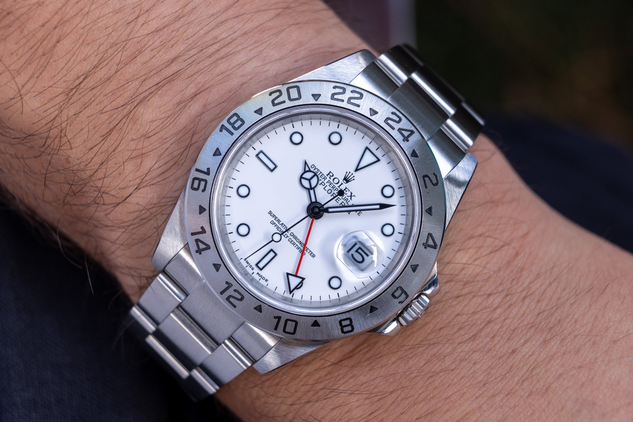 2003 Rolex Explorer II Ref. 16570 Polar - Sierra Time Co