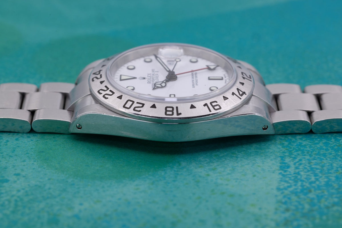 2003 Rolex Explorer II Ref. 16570 Polar | Box and Papers - Sierra Time Co