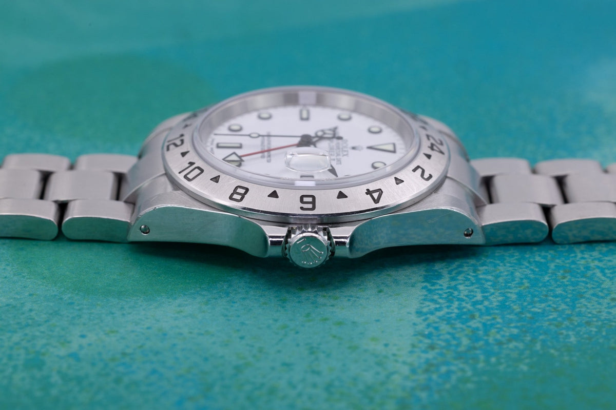 2003 Rolex Explorer II Ref. 16570 Polar | Box and Papers - Sierra Time Co