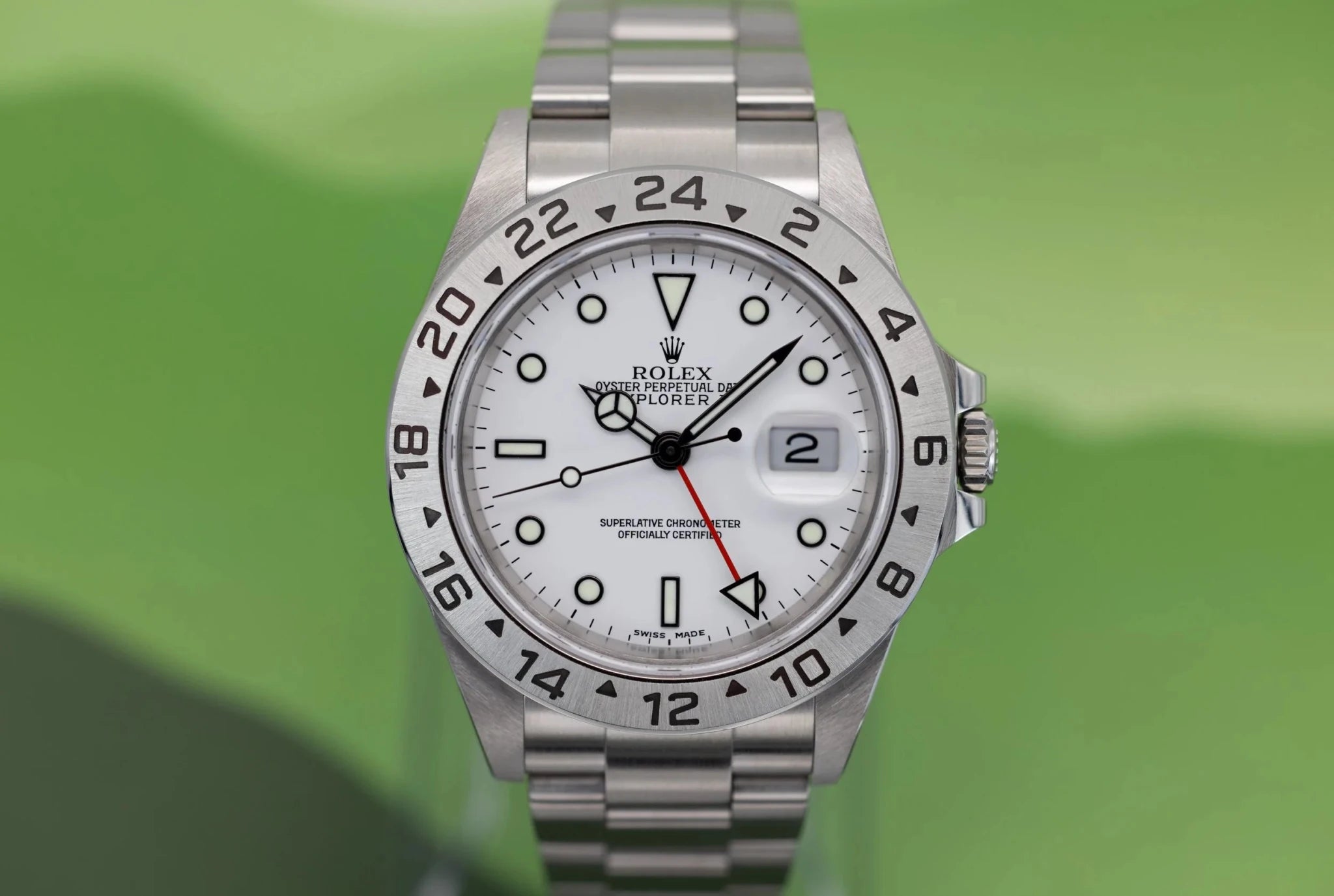 2003 Rolex Explorer II Ref. 16570 Polar | Excellent Condition - Sierra Time Co