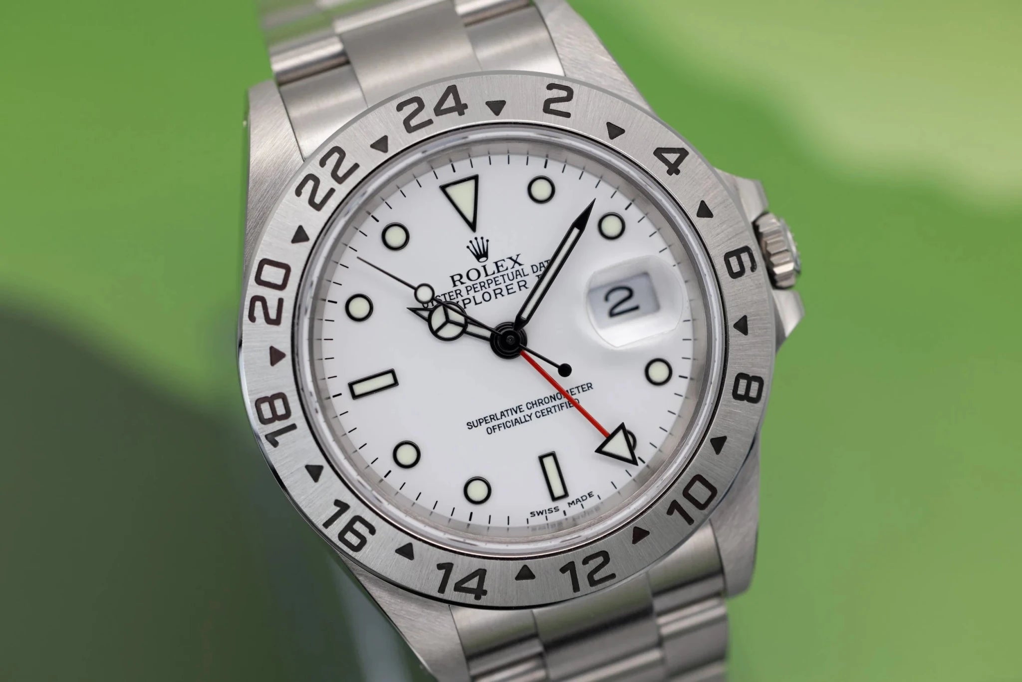 2003 Rolex Explorer II Ref. 16570 Polar | Excellent Condition - Sierra Time Co