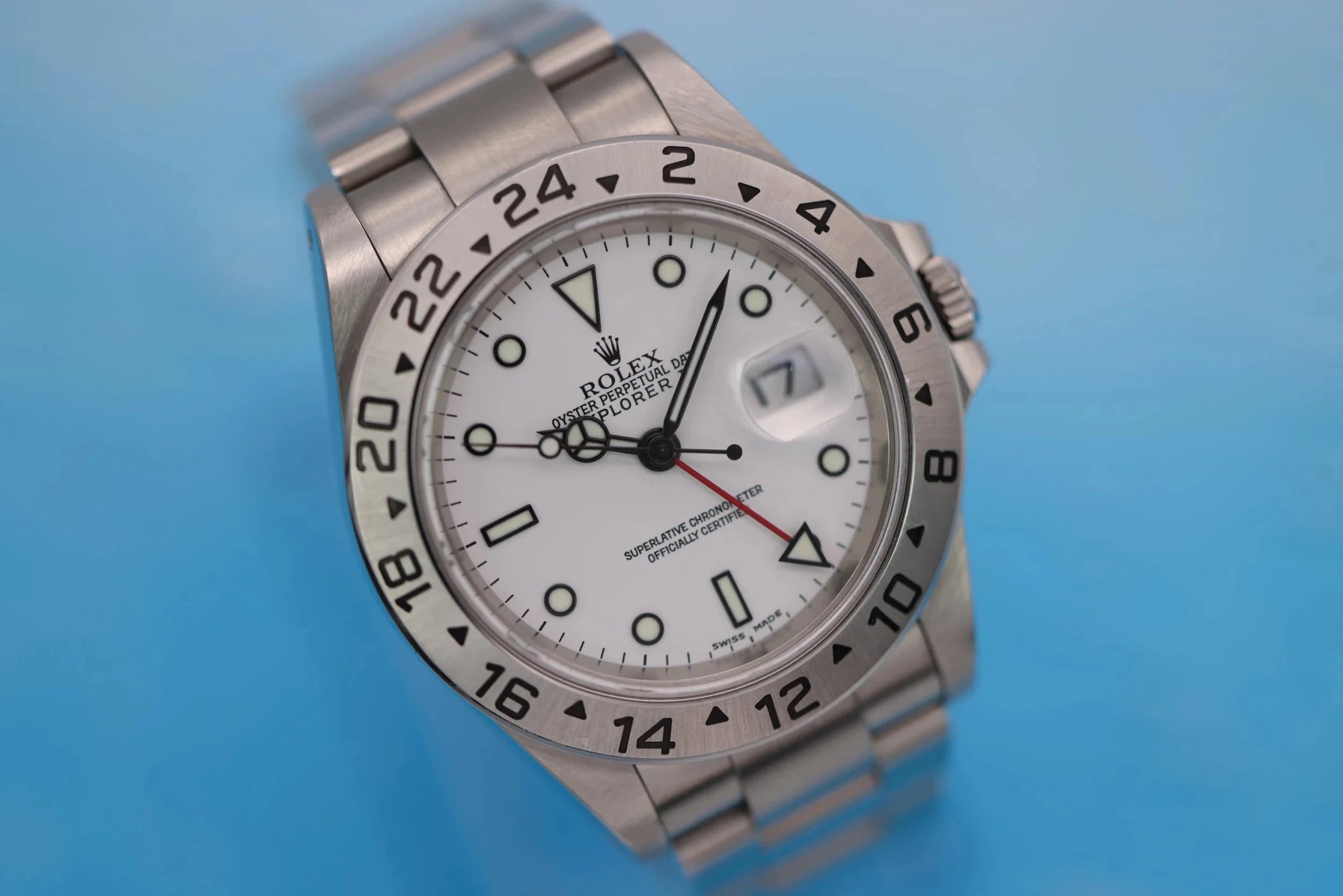 2003 Rolex Explorer II Ref. 16570 Polar | Papers | Mint Condition | Serviced - Sierra Time Co