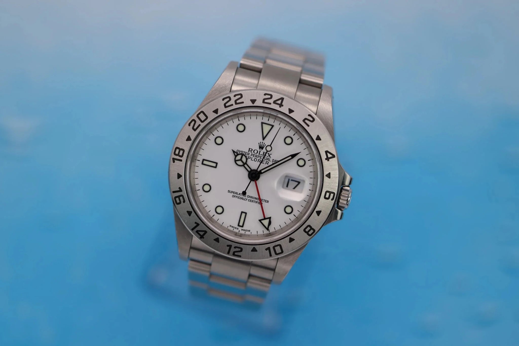2003 Rolex Explorer II Ref. 16570 Polar | Papers | Mint Condition | Serviced - Sierra Time Co