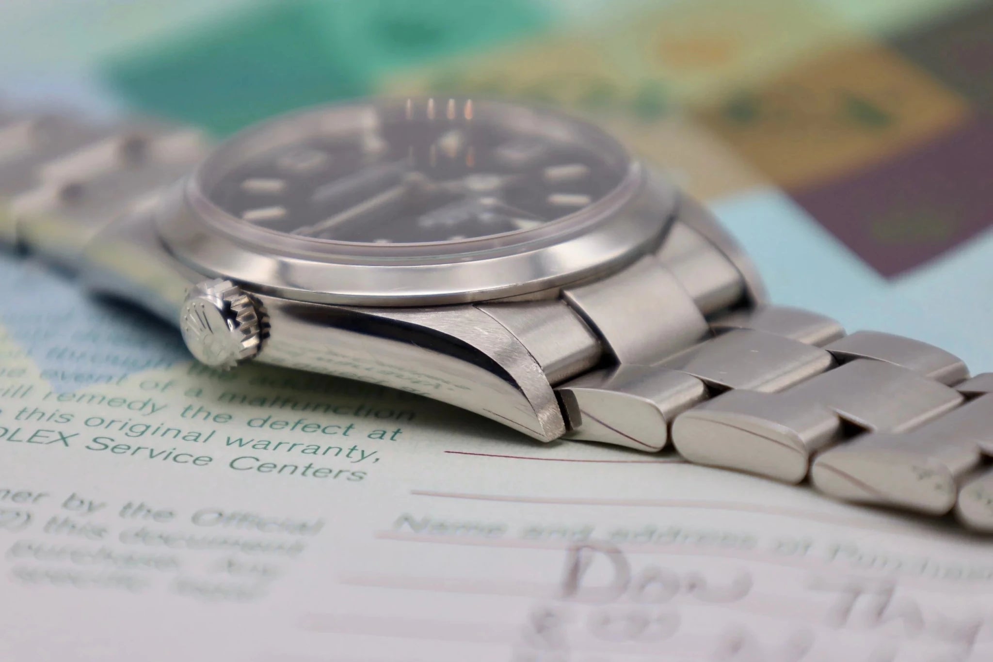 2003 Rolex Explorer Ref. 114270 | Box and Papers - Sierra Time Co