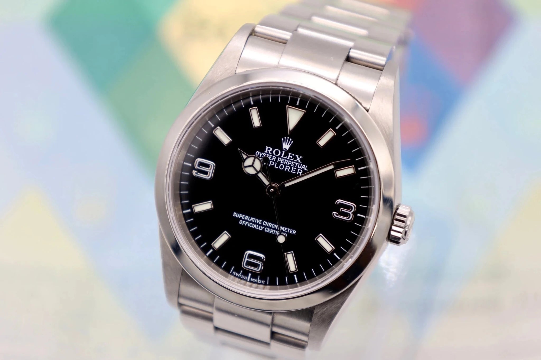 2003 Rolex Explorer Ref. 114270 | Box and Papers - Sierra Time Co