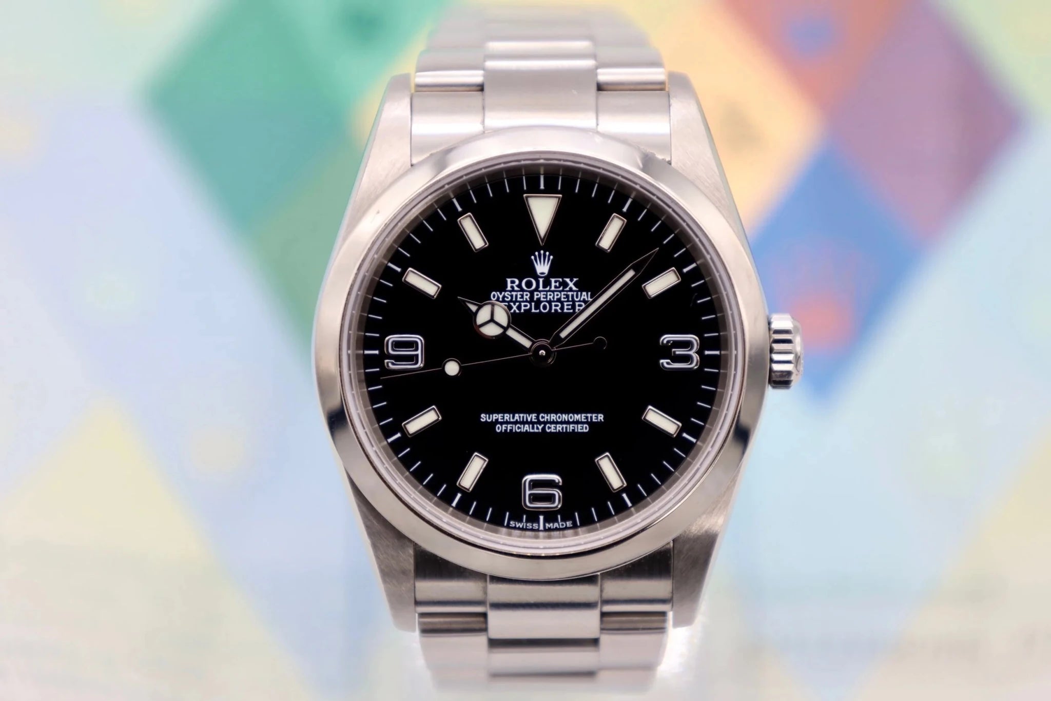 2003 Rolex Explorer Ref. 114270 | Box and Papers - Sierra Time Co
