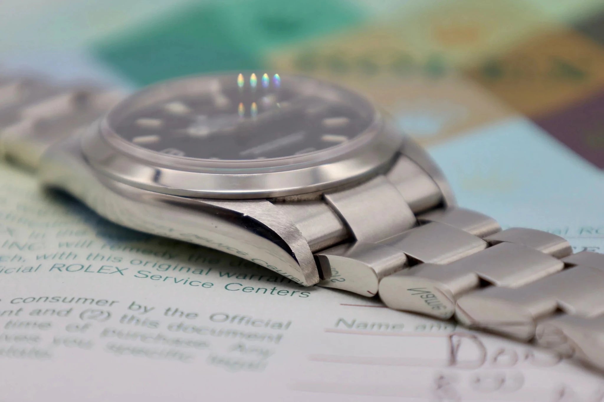 2003 Rolex Explorer Ref. 114270 | Box and Papers - Sierra Time Co