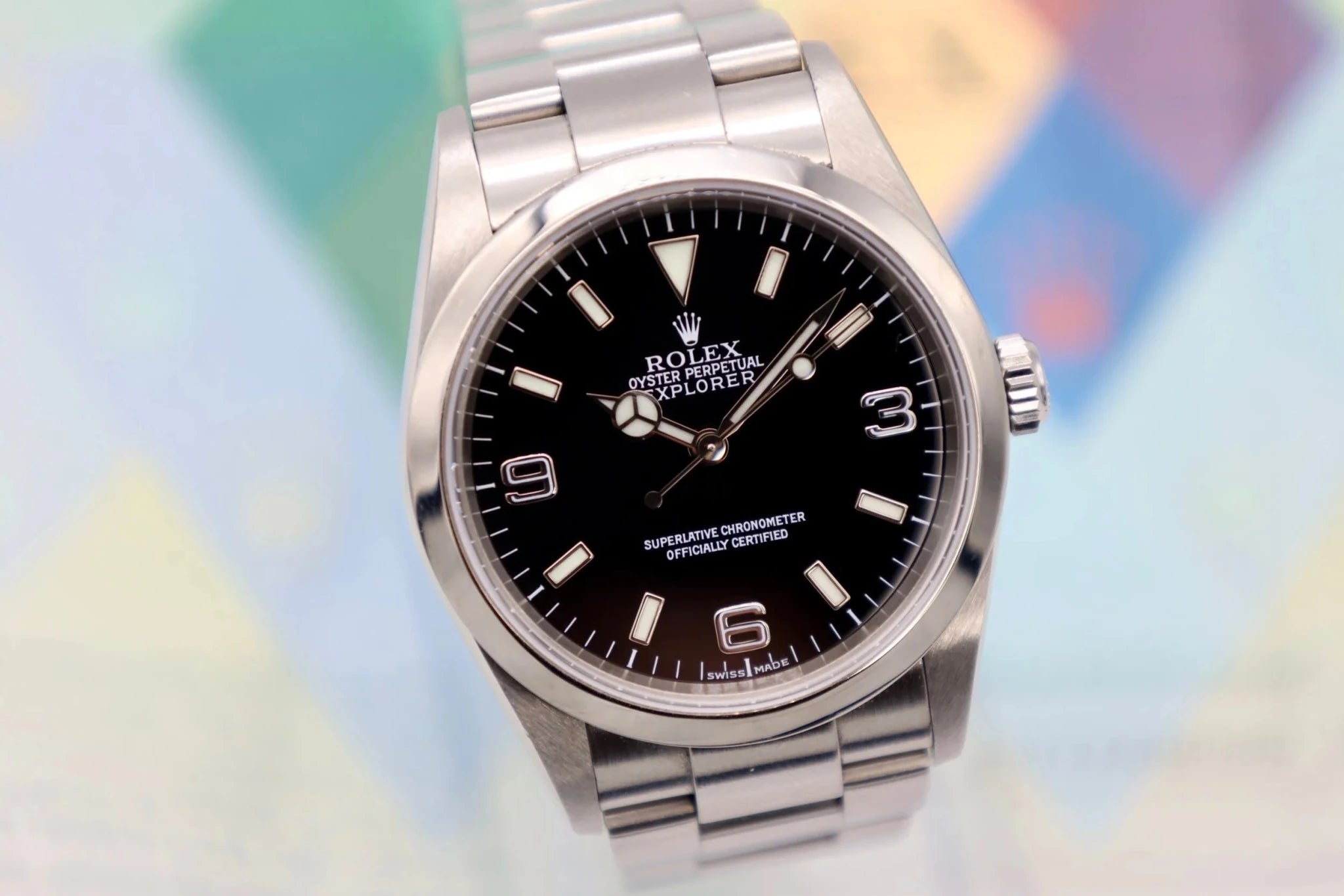 2003 Rolex Explorer Ref. 114270 | Box and Papers - Sierra Time Co