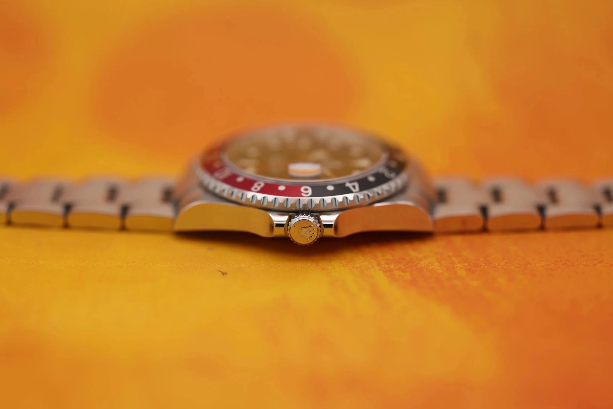 2003 Rolex GMT Master II Ref. 16710 Coke | No-Holes Case - Sierra Time Co