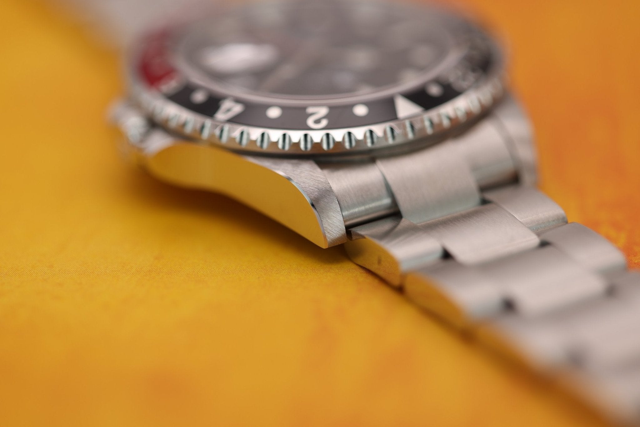 2003 Rolex GMT Master II Ref. 16710 Coke | No-Holes Case - Sierra Time Co