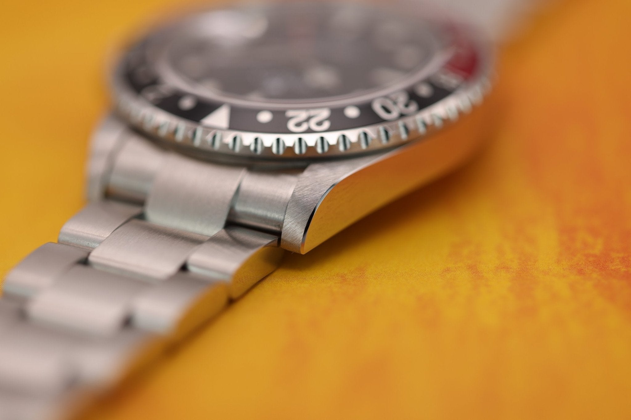 2003 Rolex GMT Master II Ref. 16710 Coke | No-Holes Case - Sierra Time Co