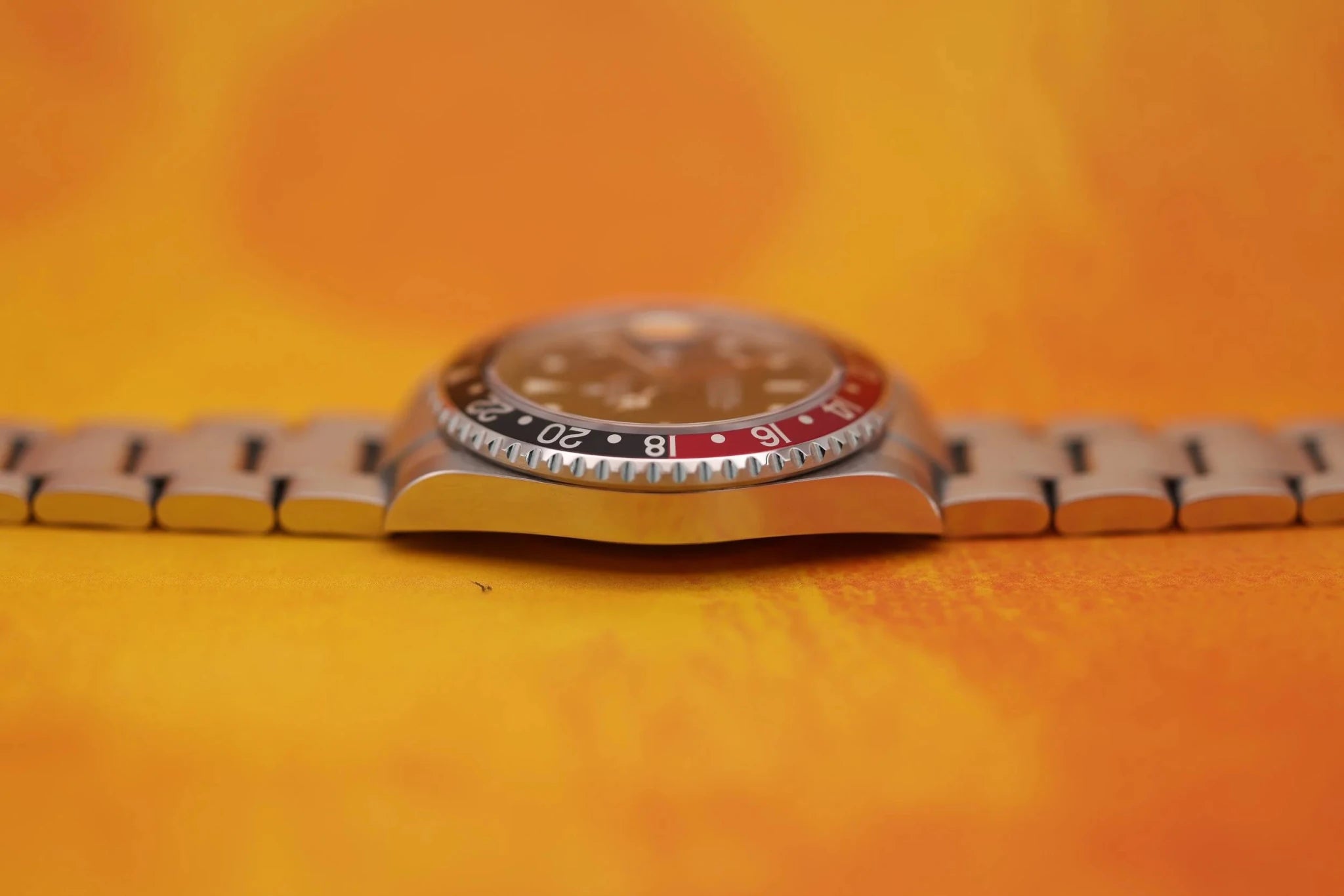2003 Rolex GMT Master II Ref. 16710 Coke | No-Holes Case - Sierra Time Co