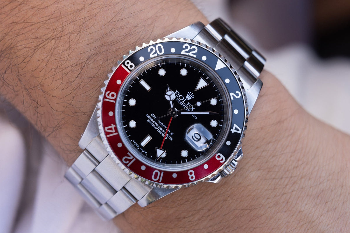 2003 Rolex GMT Master II Ref. 16710 Coke | Original Owner | Full Set - Sierra Time Co