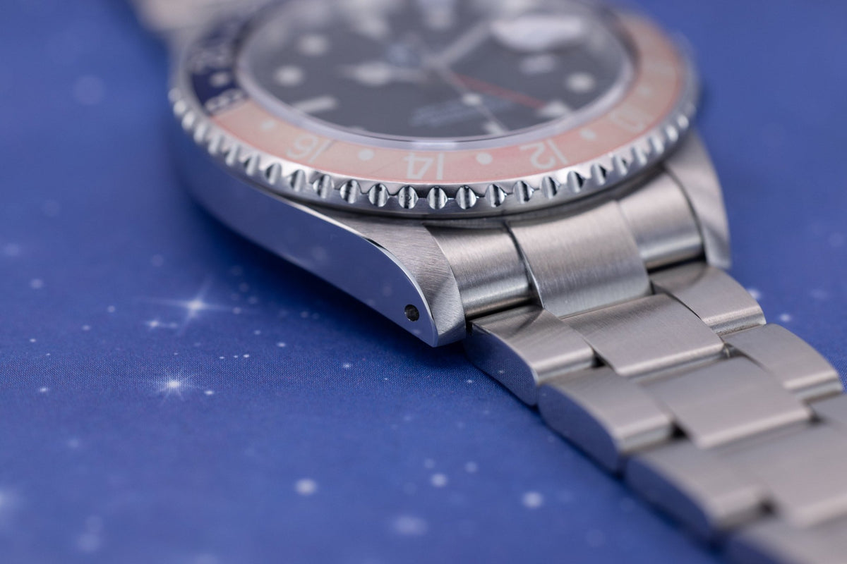 2003 Rolex GMT Master II Ref. 16710 | Ghost Pepsi | Box and Papers - Sierra Time Co