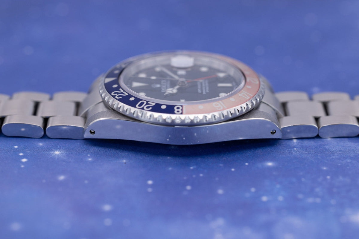 2003 Rolex GMT Master II Ref. 16710 | Ghost Pepsi | Box and Papers - Sierra Time Co