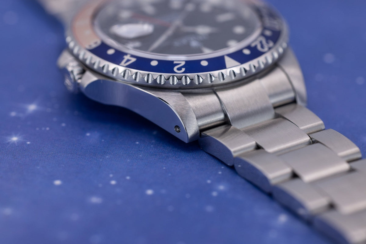 2003 Rolex GMT Master II Ref. 16710 | Ghost Pepsi | Box and Papers - Sierra Time Co