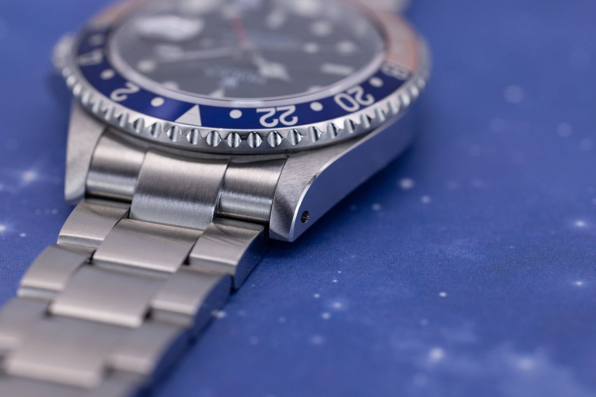 2003 Rolex GMT Master II Ref. 16710 | Ghost Pepsi | Box and Papers - Sierra Time Co