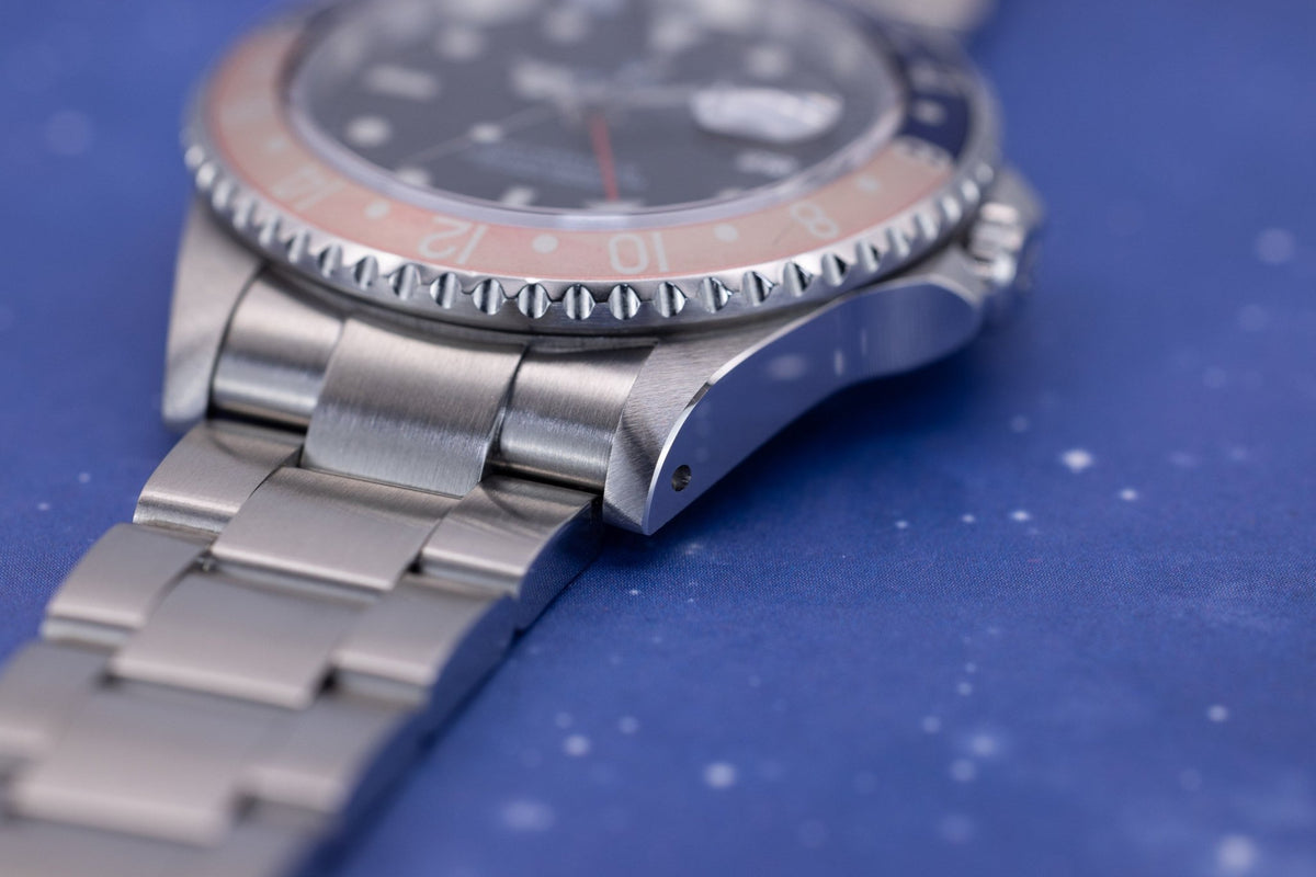 2003 Rolex GMT Master II Ref. 16710 | Ghost Pepsi | Box and Papers - Sierra Time Co