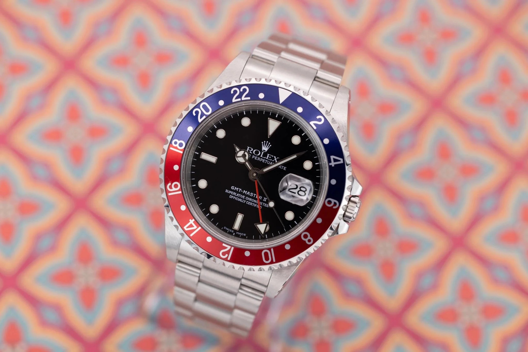 2003 Rolex GMT Master II Ref. 16710 Pepsi | Box and Papers - Sierra Time Co