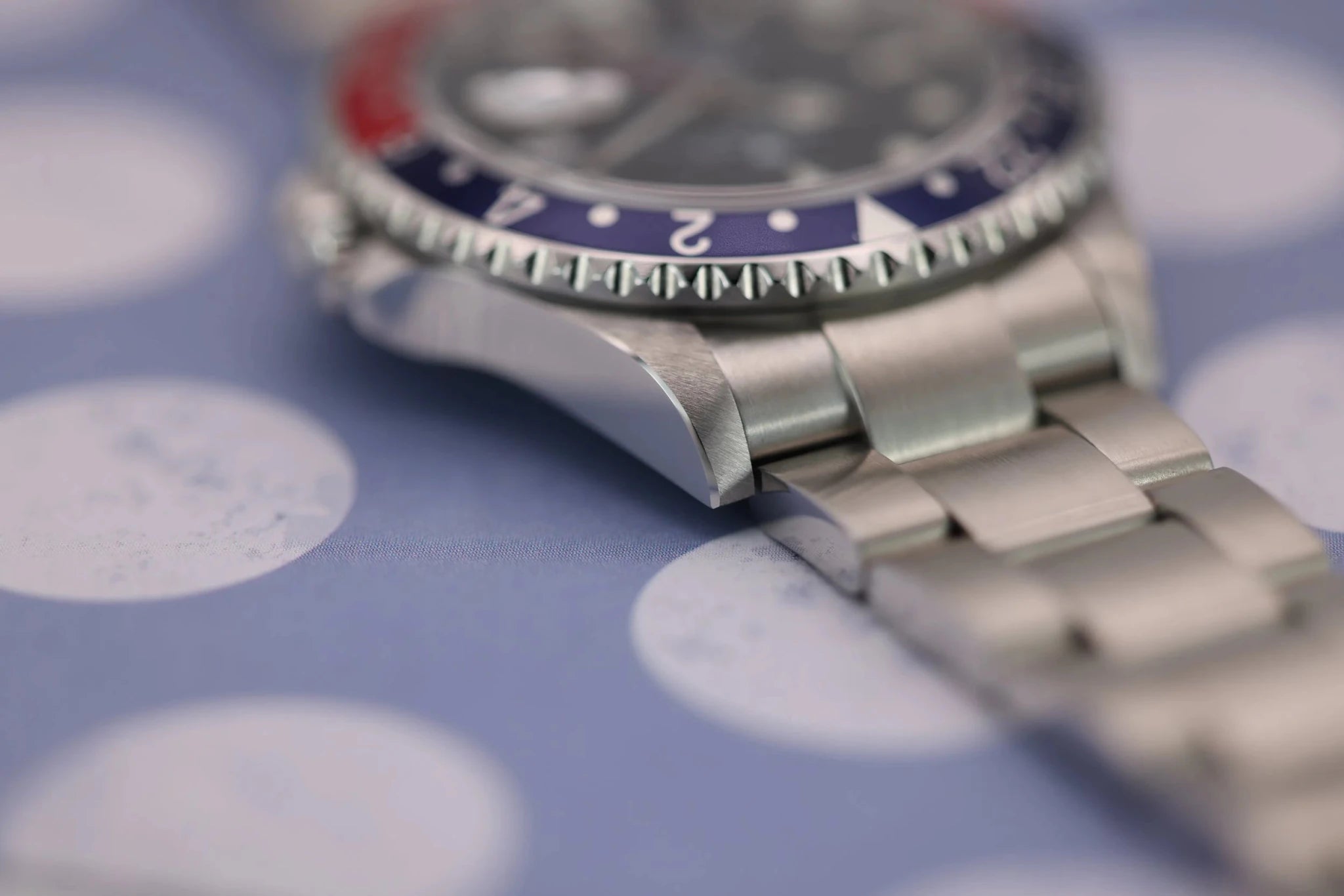 2003 Rolex GMT Master II Ref. 16710 Pepsi | No Holes Case - Sierra Time Co