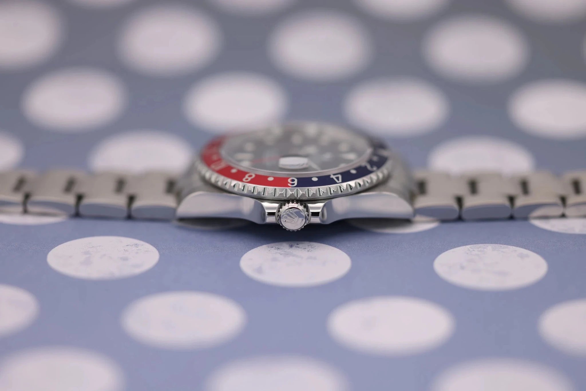 2003 Rolex GMT Master II Ref. 16710 Pepsi | No Holes Case - Sierra Time Co