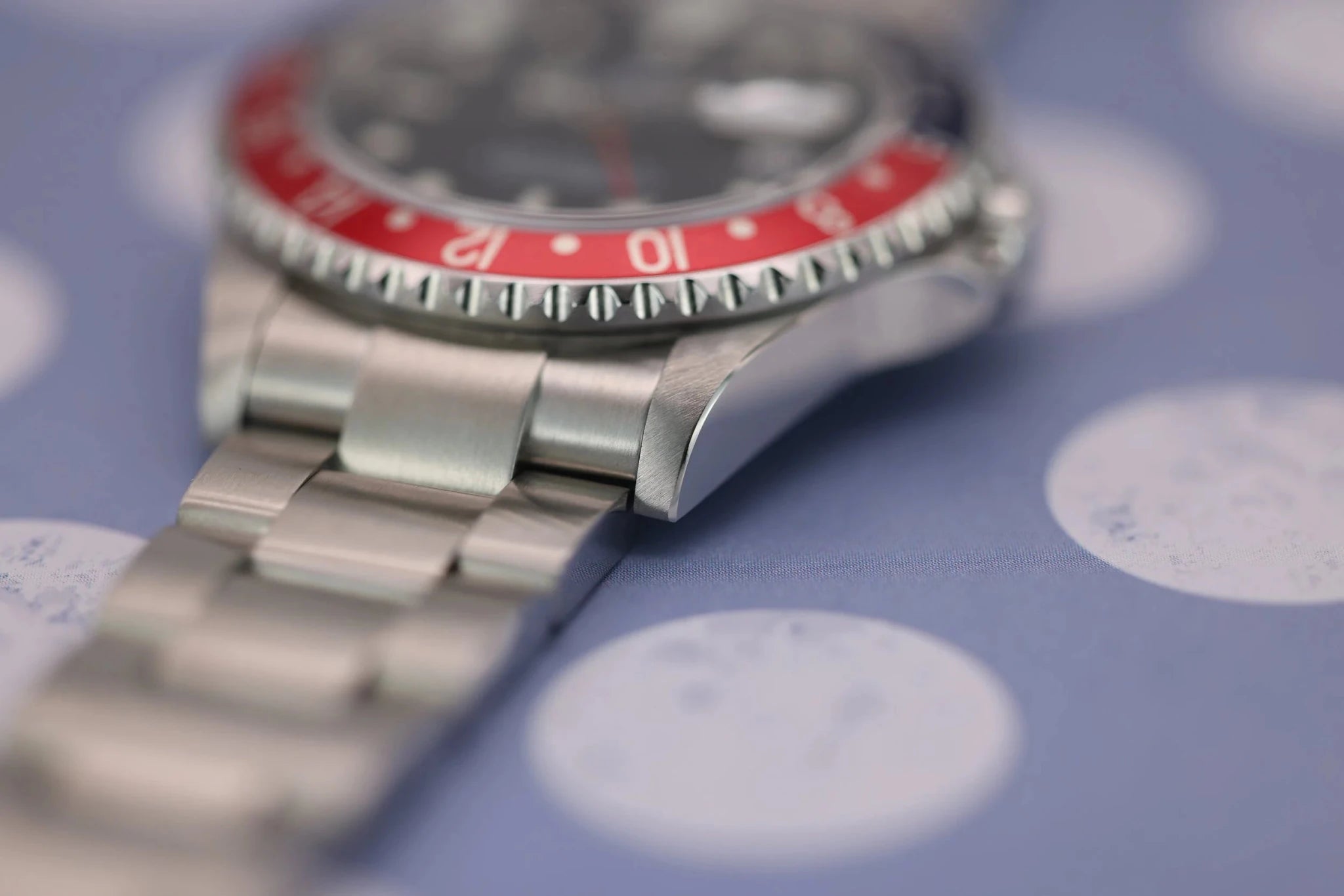 2003 Rolex GMT Master II Ref. 16710 Pepsi | No Holes Case - Sierra Time Co