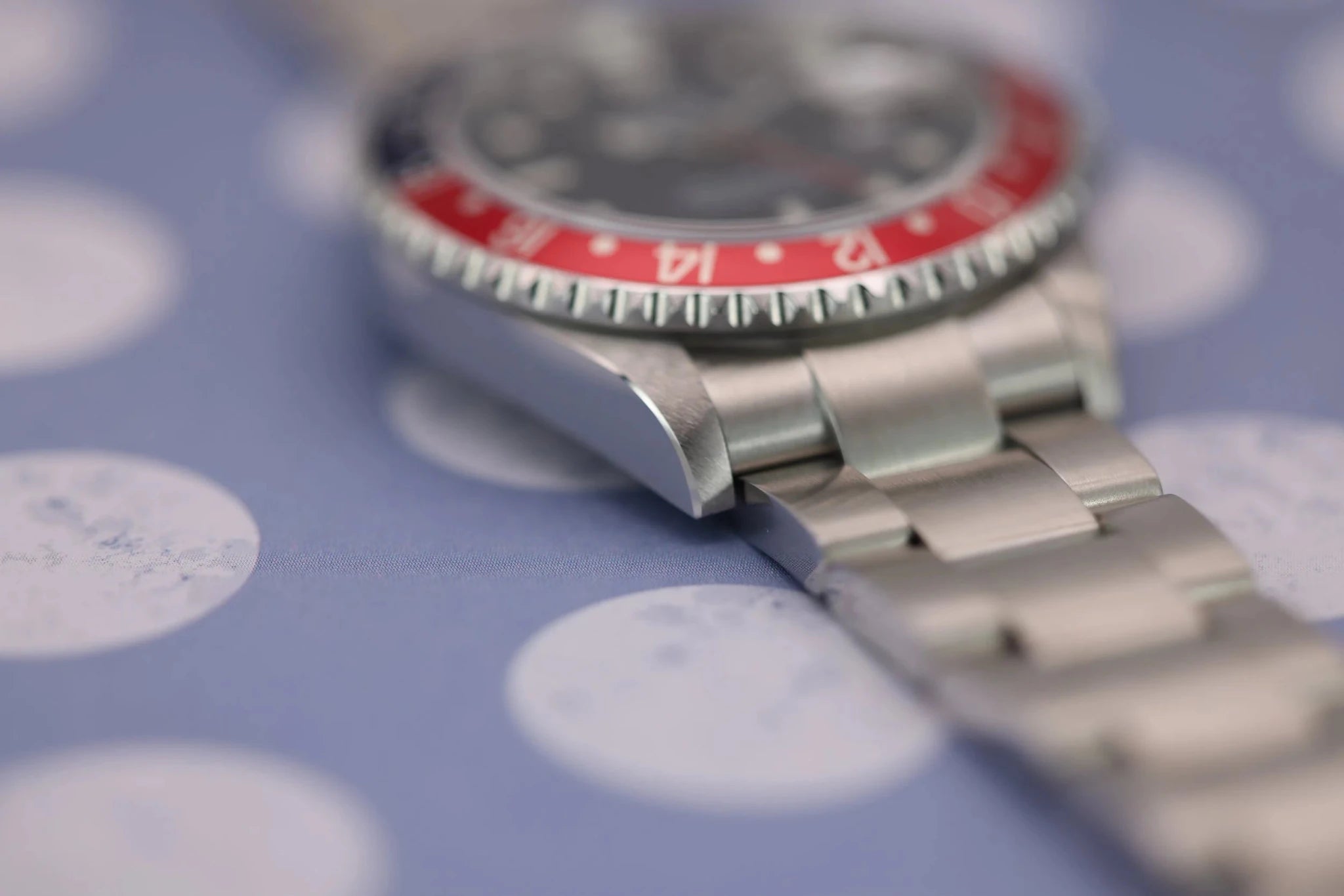 2003 Rolex GMT Master II Ref. 16710 Pepsi | No Holes Case - Sierra Time Co