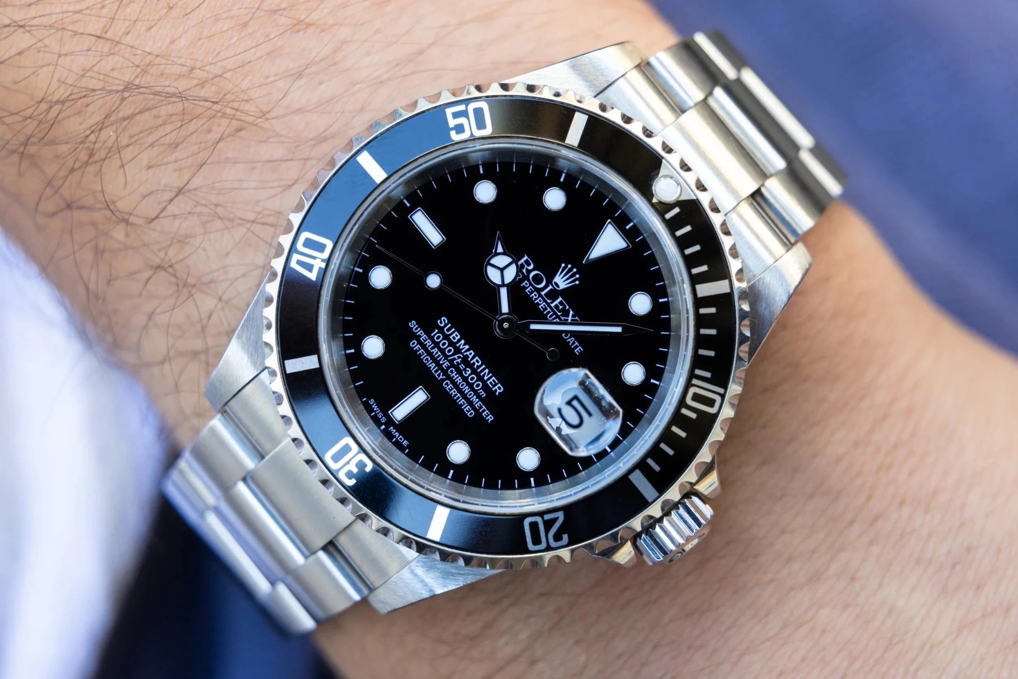 2003 Rolex Submariner Date Ref. 16610 | Excellent Condition - Sierra Time Co