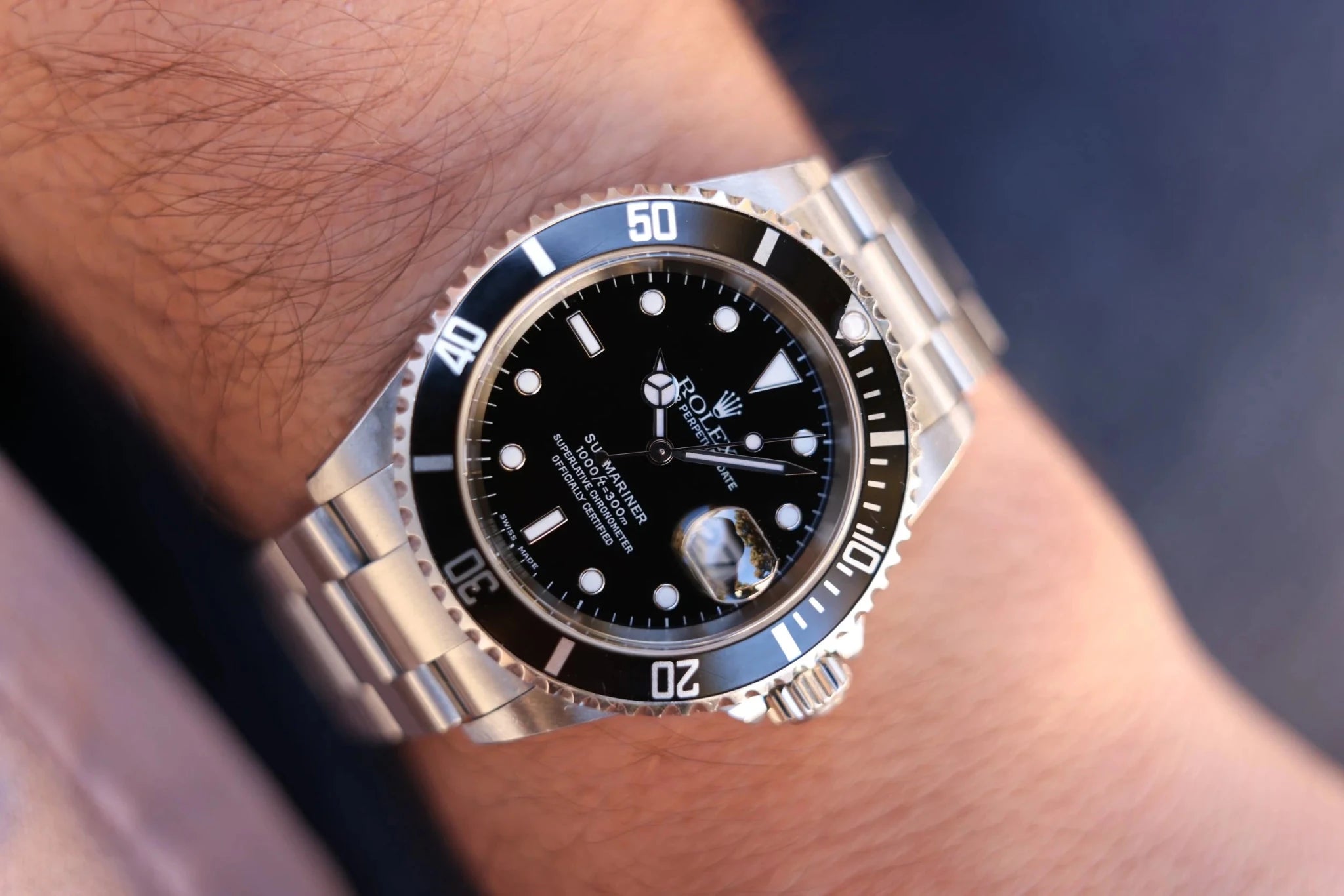 2003 Rolex Submariner Ref. 16610 | Box and Papers - Sierra Time Co