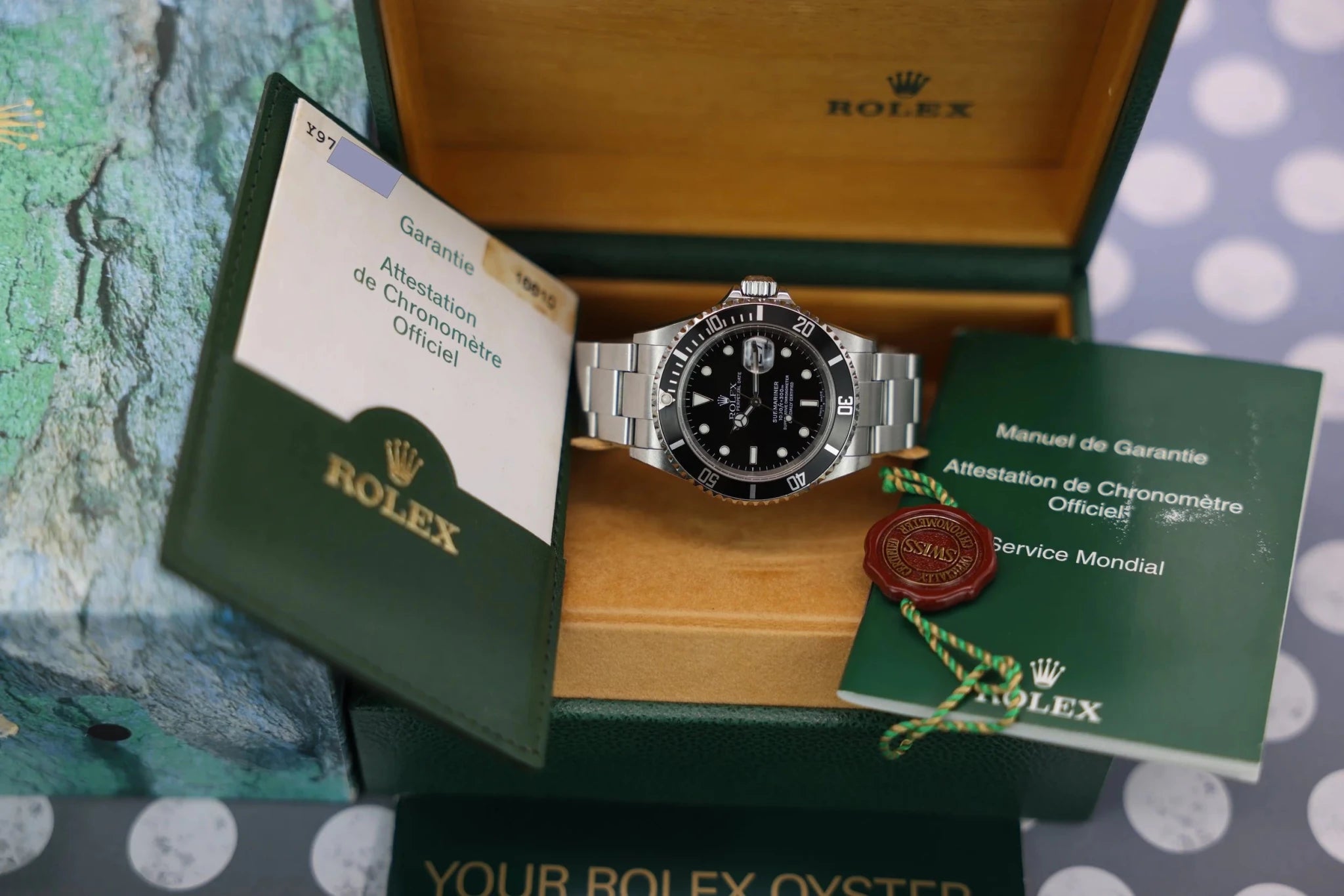 2003 Rolex Submariner Ref. 16610 | Box and Papers - Sierra Time Co