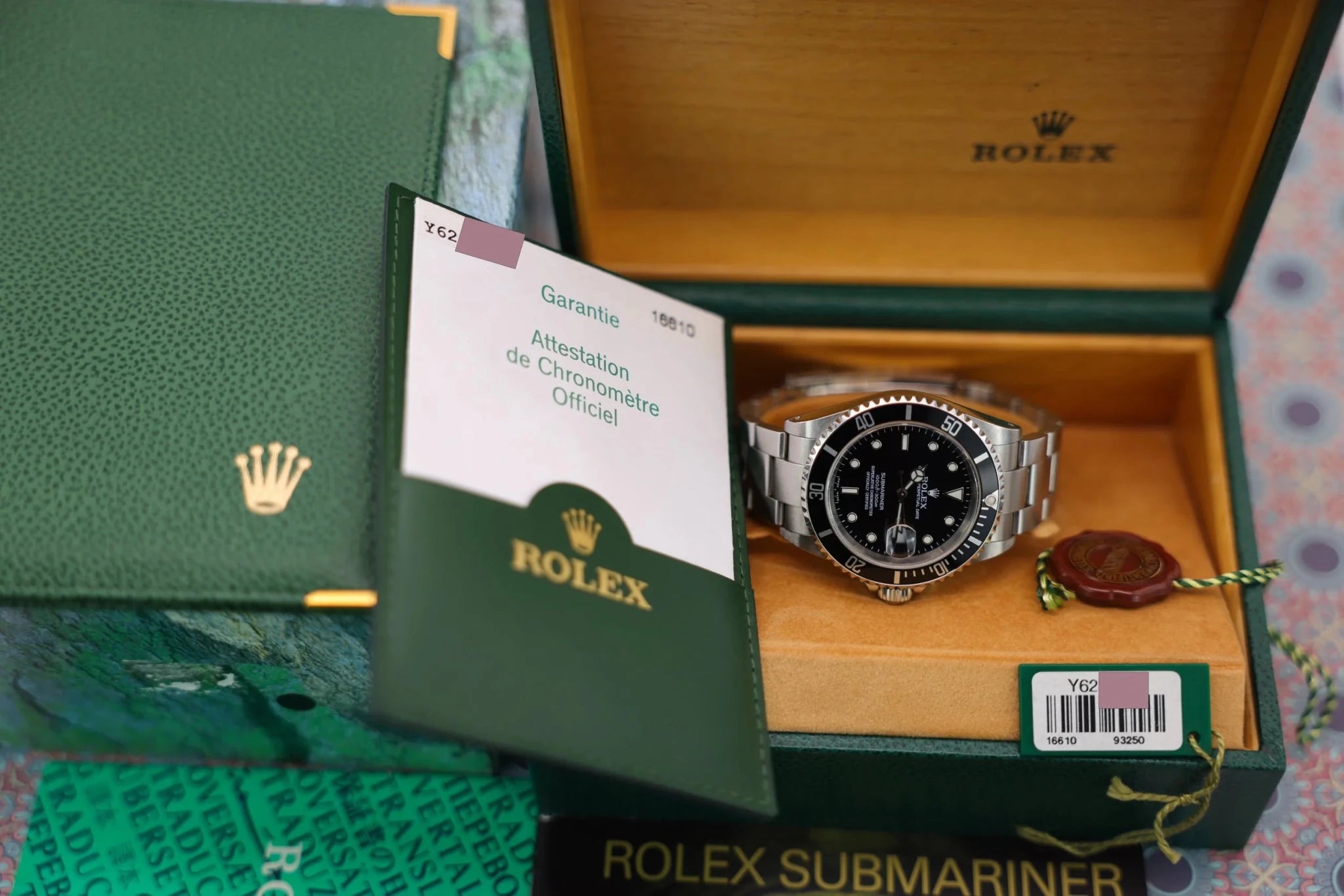 2003 Rolex Submariner Ref. 16610 | Full Set - Sierra Time Co