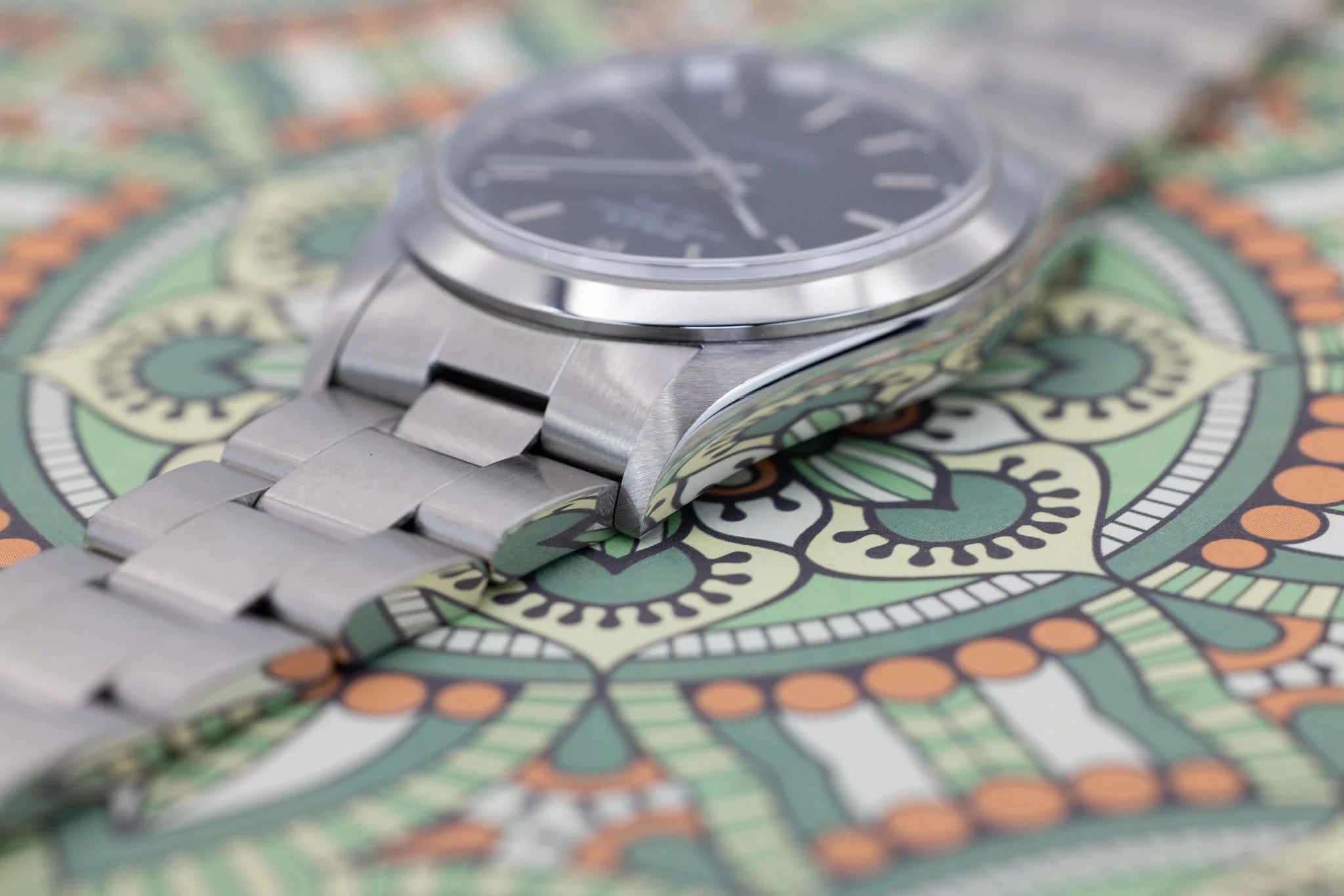 2004 Rolex Air-King Ref. 14000M | Black Dial | Box and Papers - Sierra Time Co