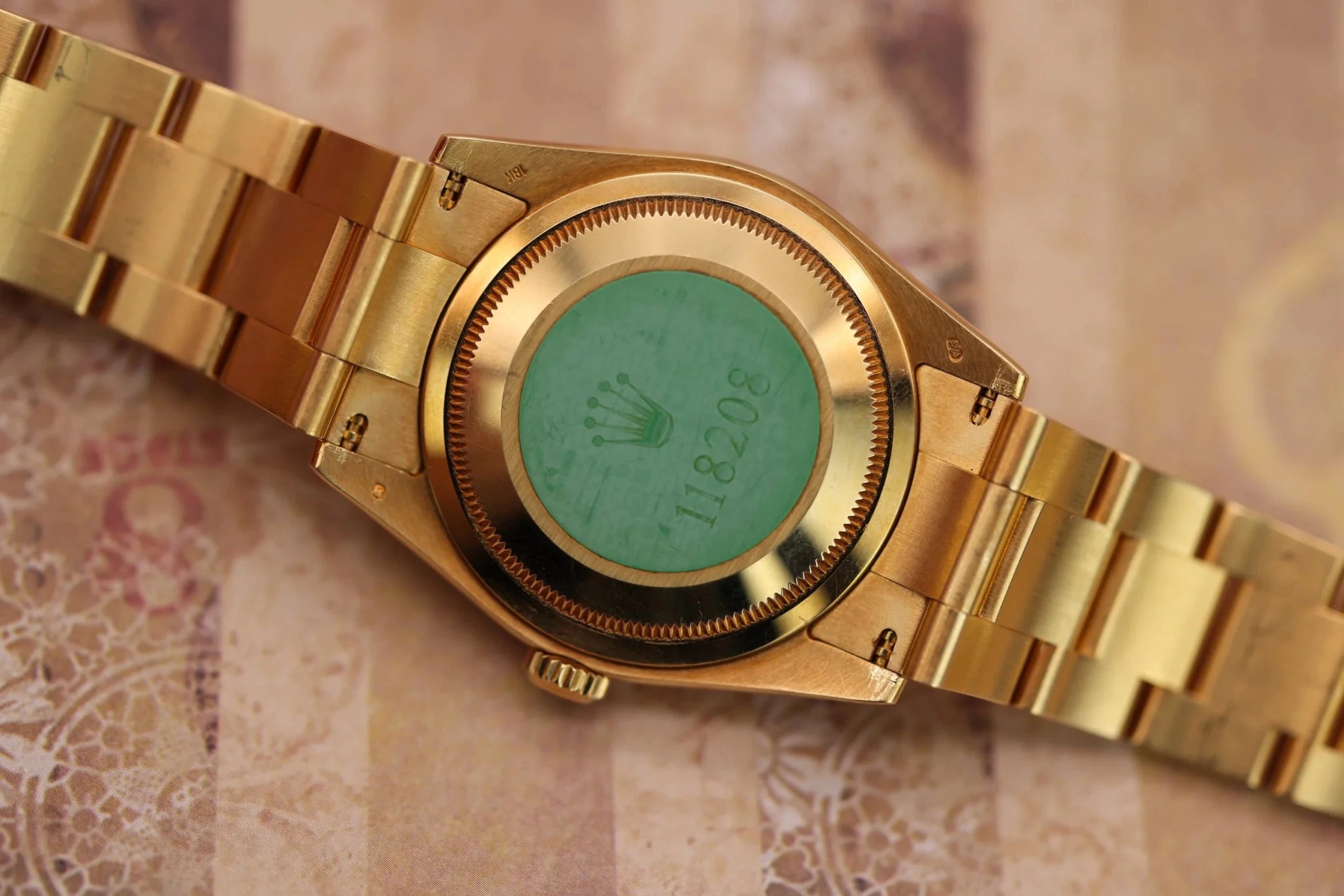 2004 Rolex Day-Date Ref. 118208 | Mint | Silver Dial | Box and Papers - Sierra Time Co