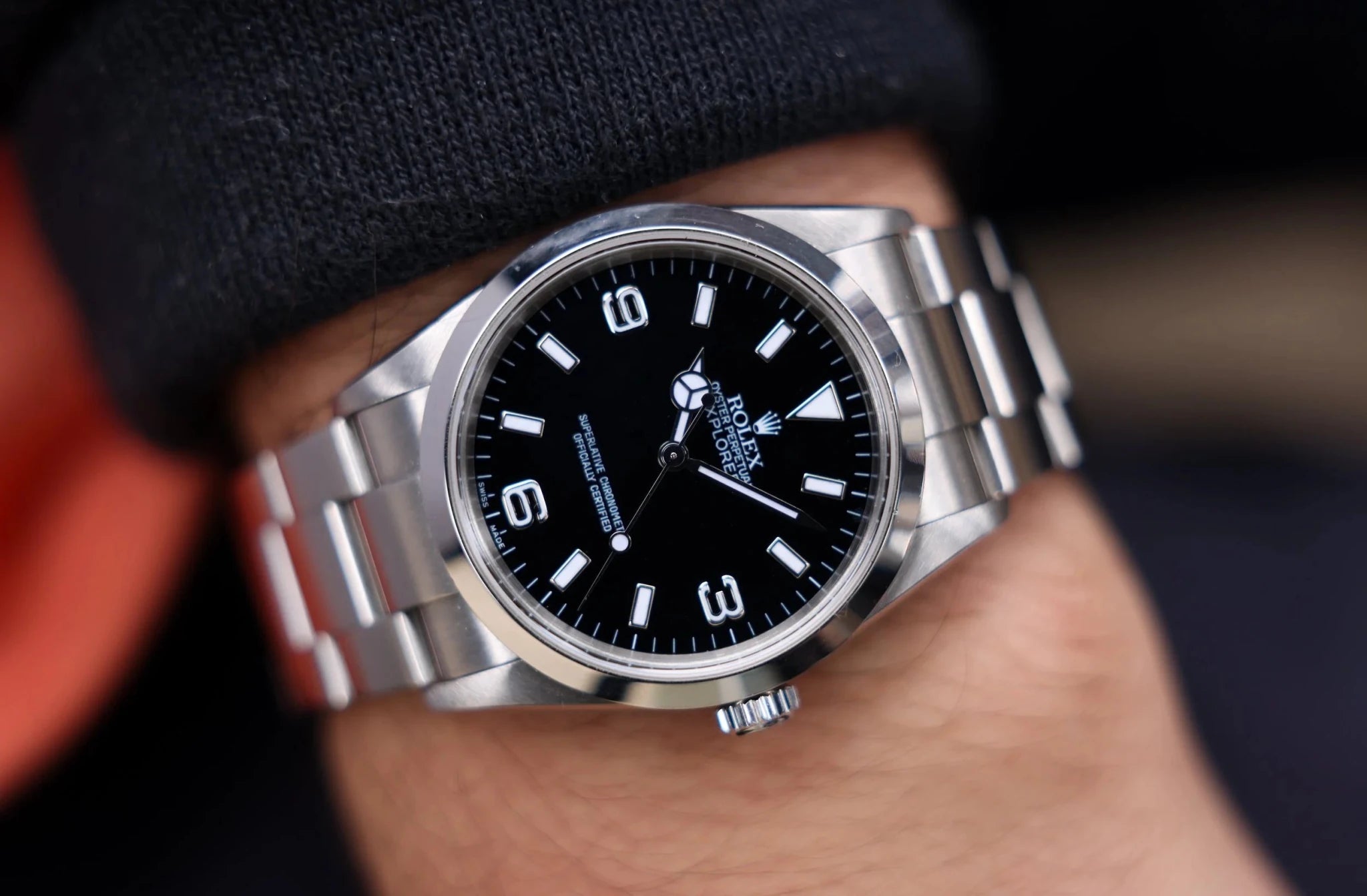2004 Rolex Explorer I Ref. 114270 | Box and Papers - Sierra Time Co