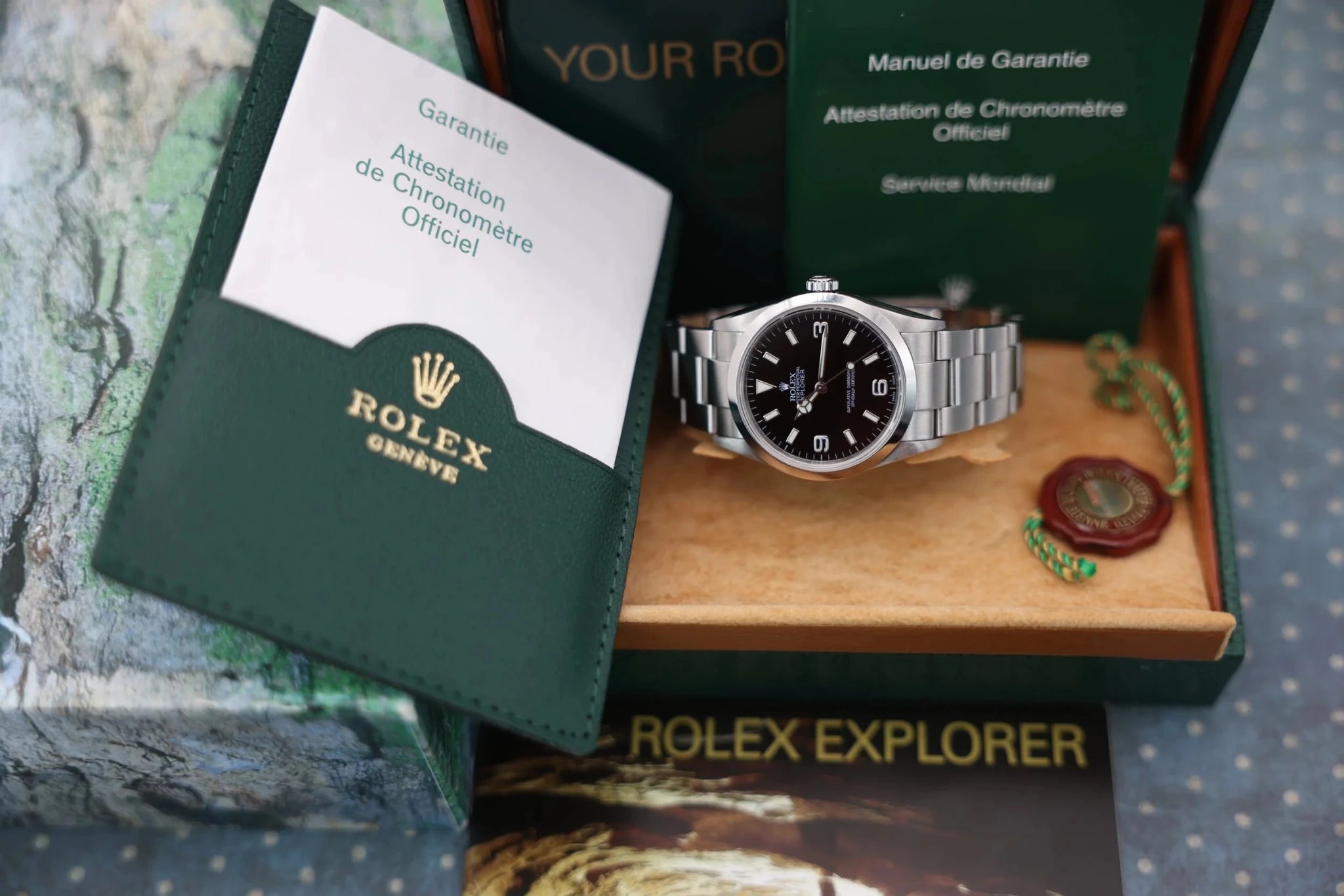 2004 Rolex Explorer I Ref. 114270 | Box and Papers - Sierra Time Co
