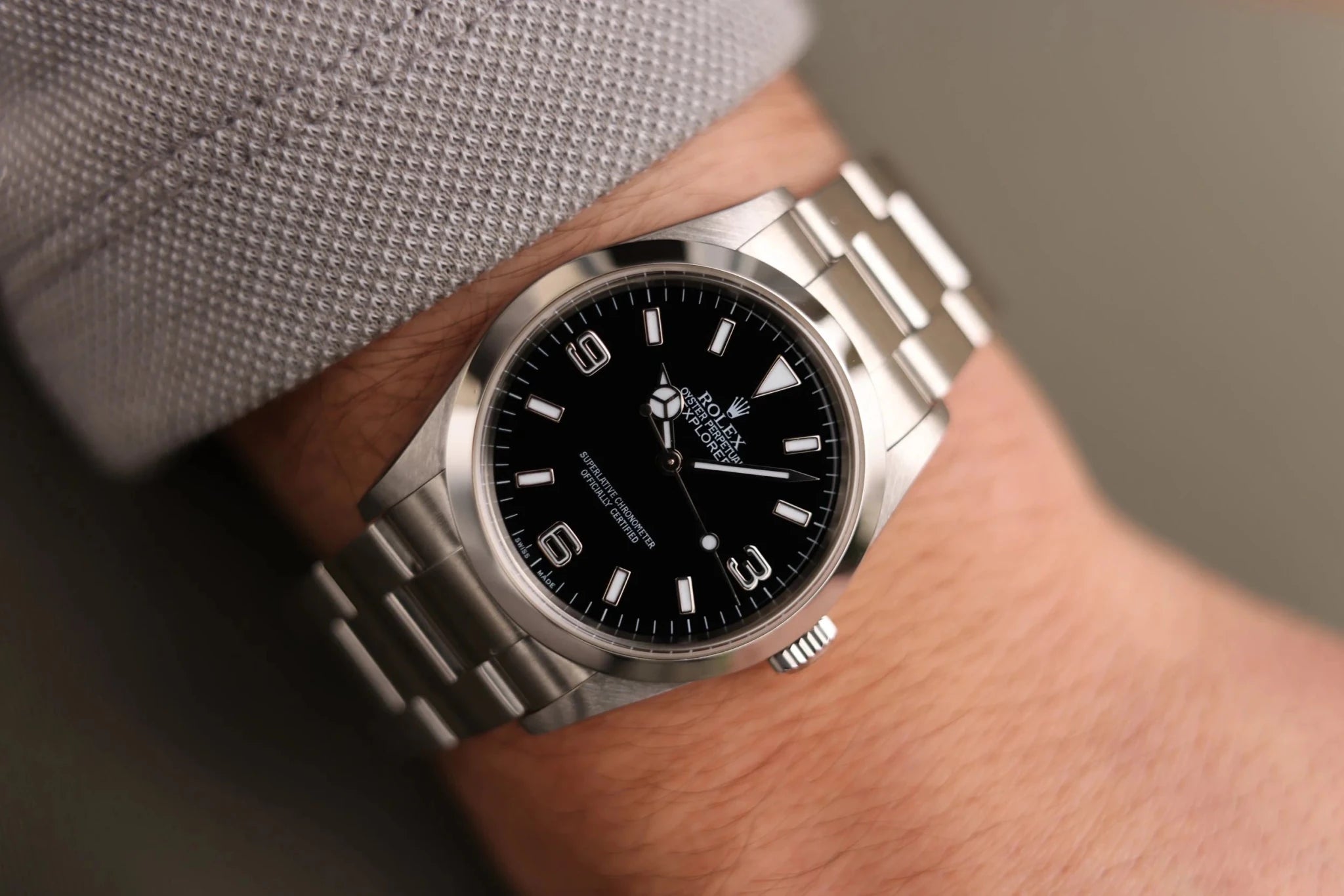 2004 Rolex Explorer I Ref. 114270 | Excellent Condition | Box and Papers - Sierra Time Co