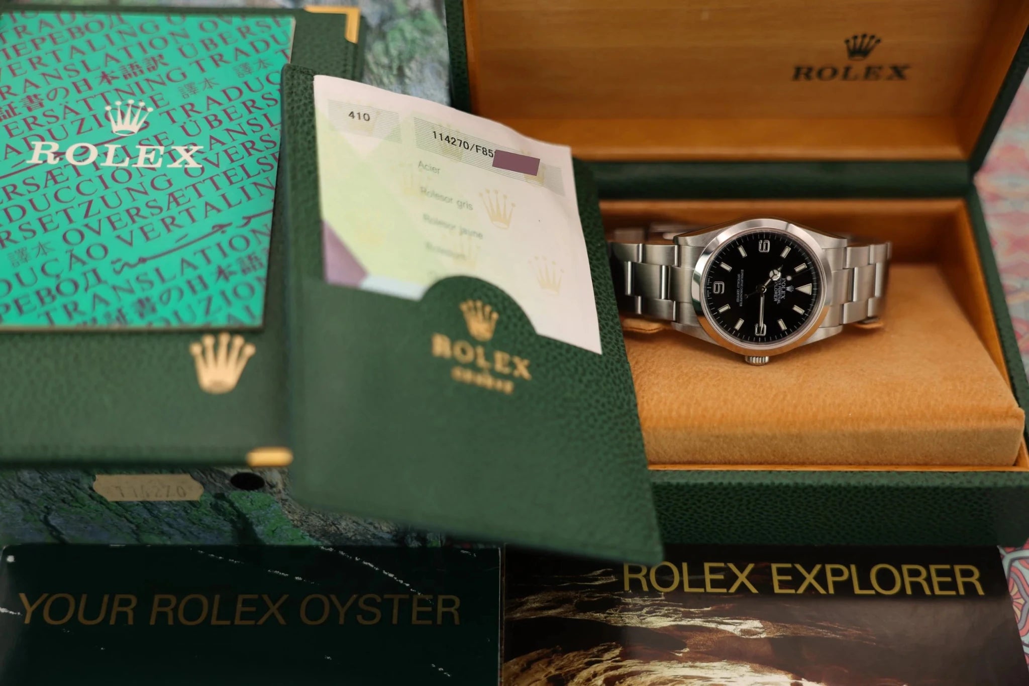 2004 Rolex Explorer I Ref. 114270 | Excellent Condition | Box and Papers - Sierra Time Co