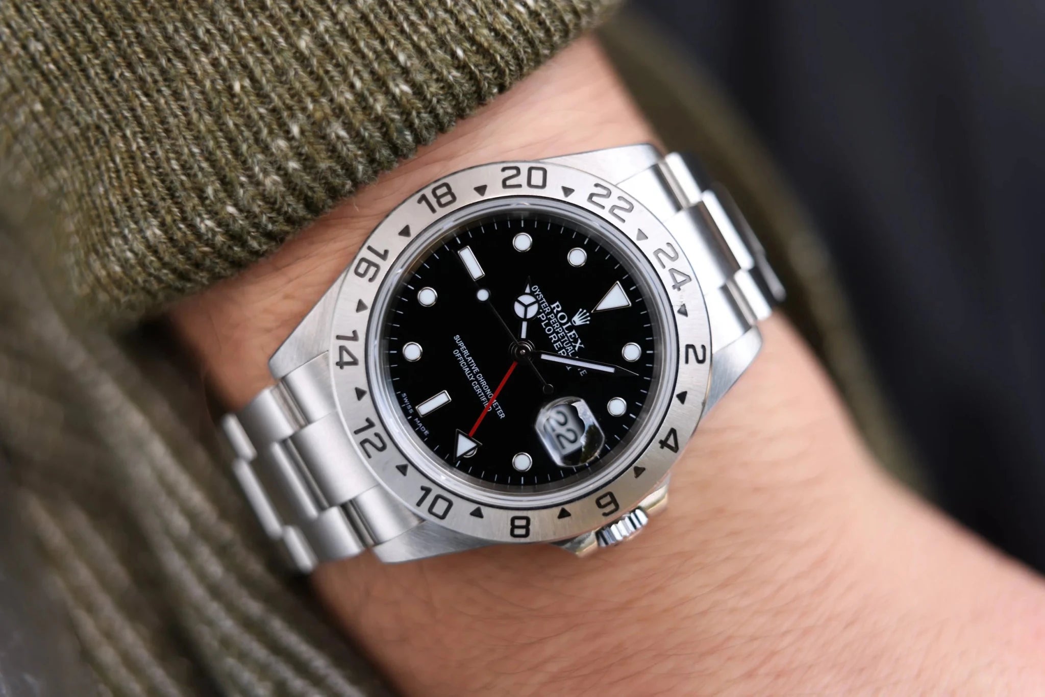 2004 Rolex Explorer II Ref. 16570 - Sierra Time Co