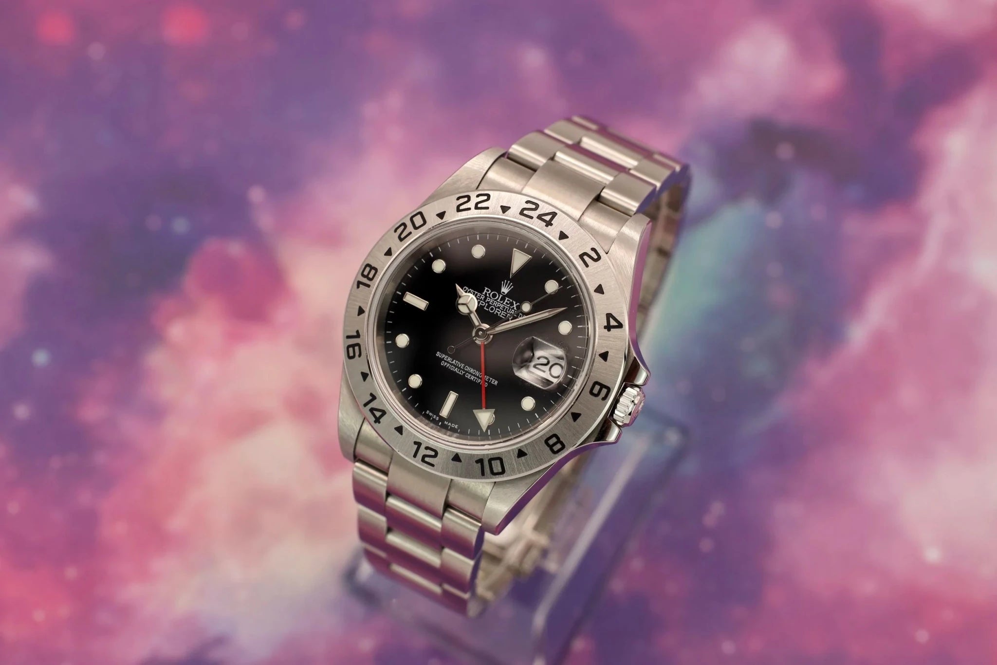 2004 Rolex Explorer II Ref. 16570 Black Dial | Like New Condition | Box and Papers - Sierra Time Co
