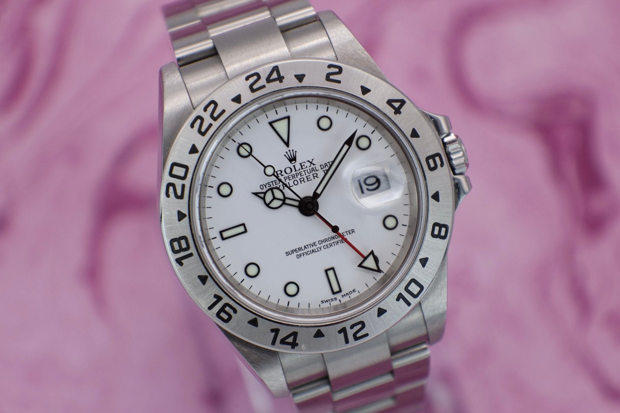 2004 Rolex Explorer II Ref. 16570 | Box and Papers - Sierra Time Co