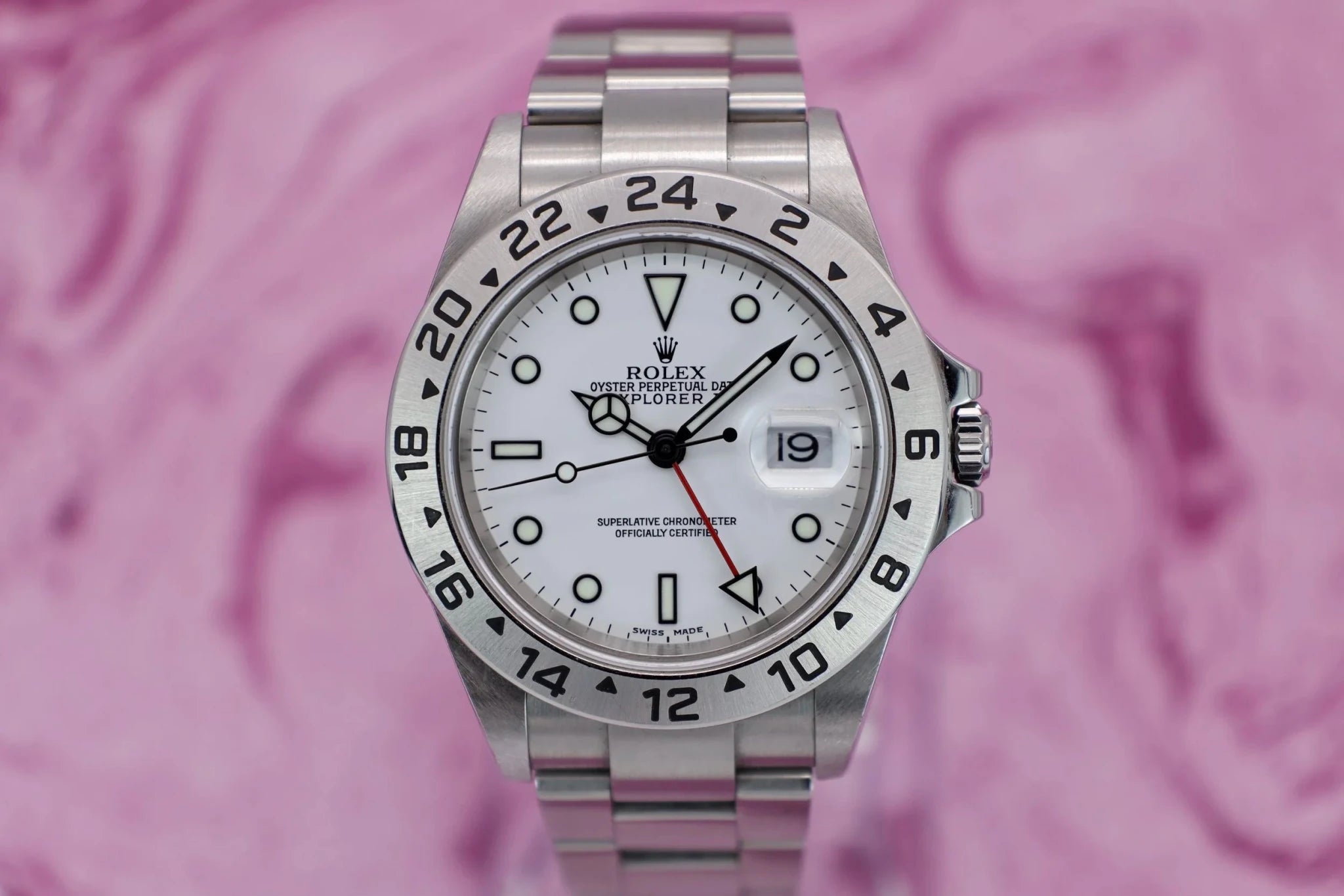 2004 Rolex Explorer II Ref. 16570 | Box and Papers - Sierra Time Co