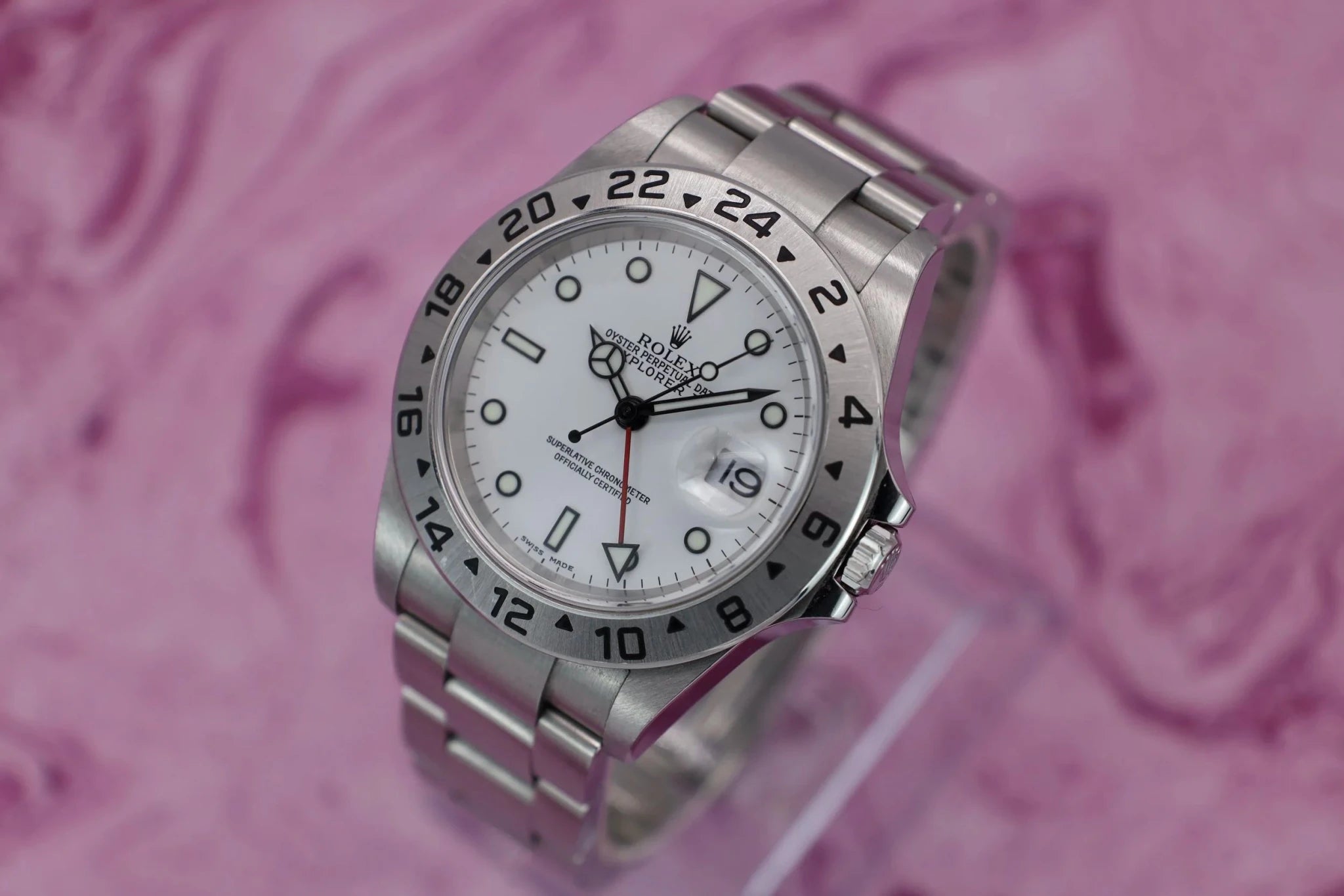2004 Rolex Explorer II Ref. 16570 | Box and Papers - Sierra Time Co