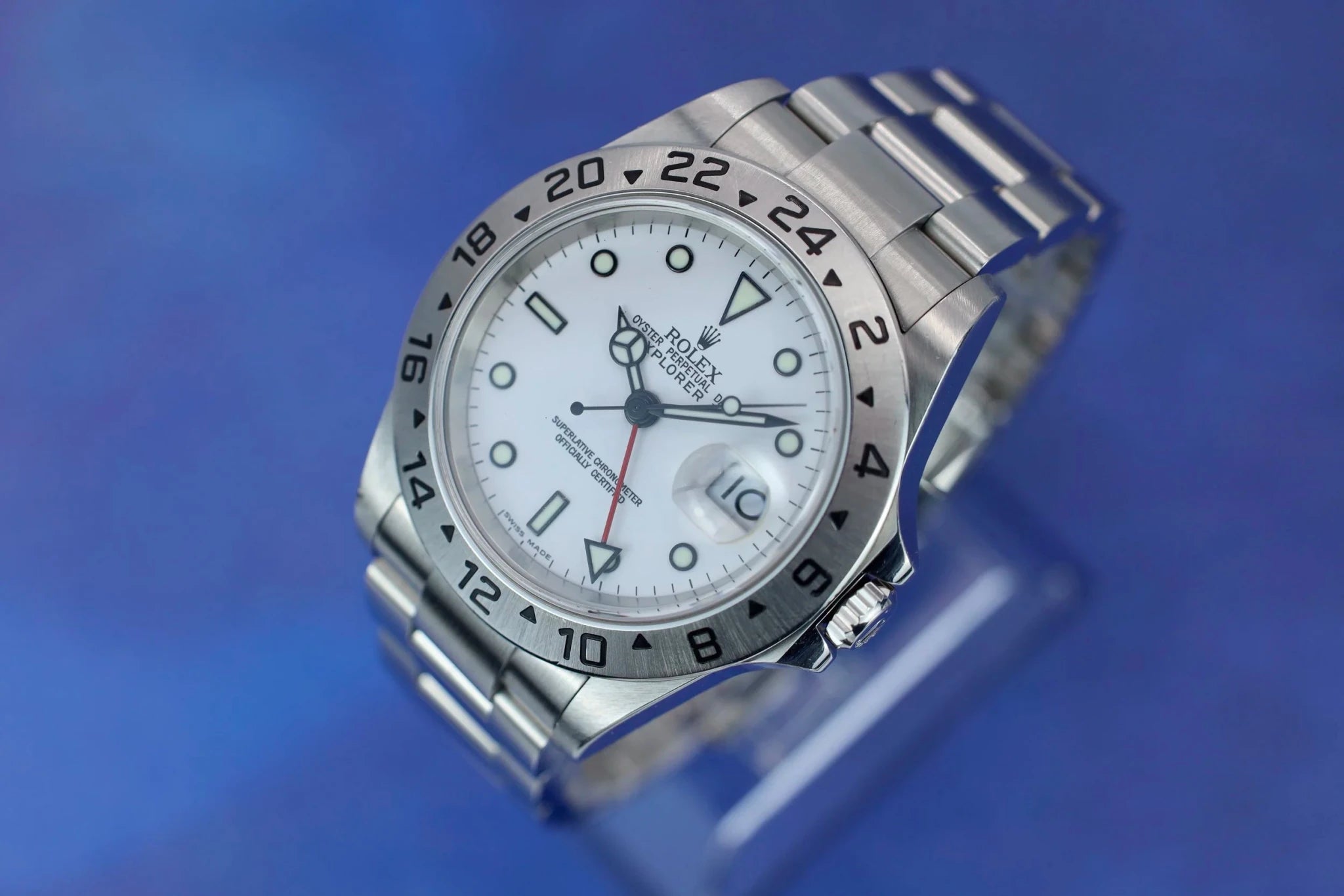 2004 Rolex Explorer II Ref. 16570 Polar | Box and Papers - Sierra Time Co