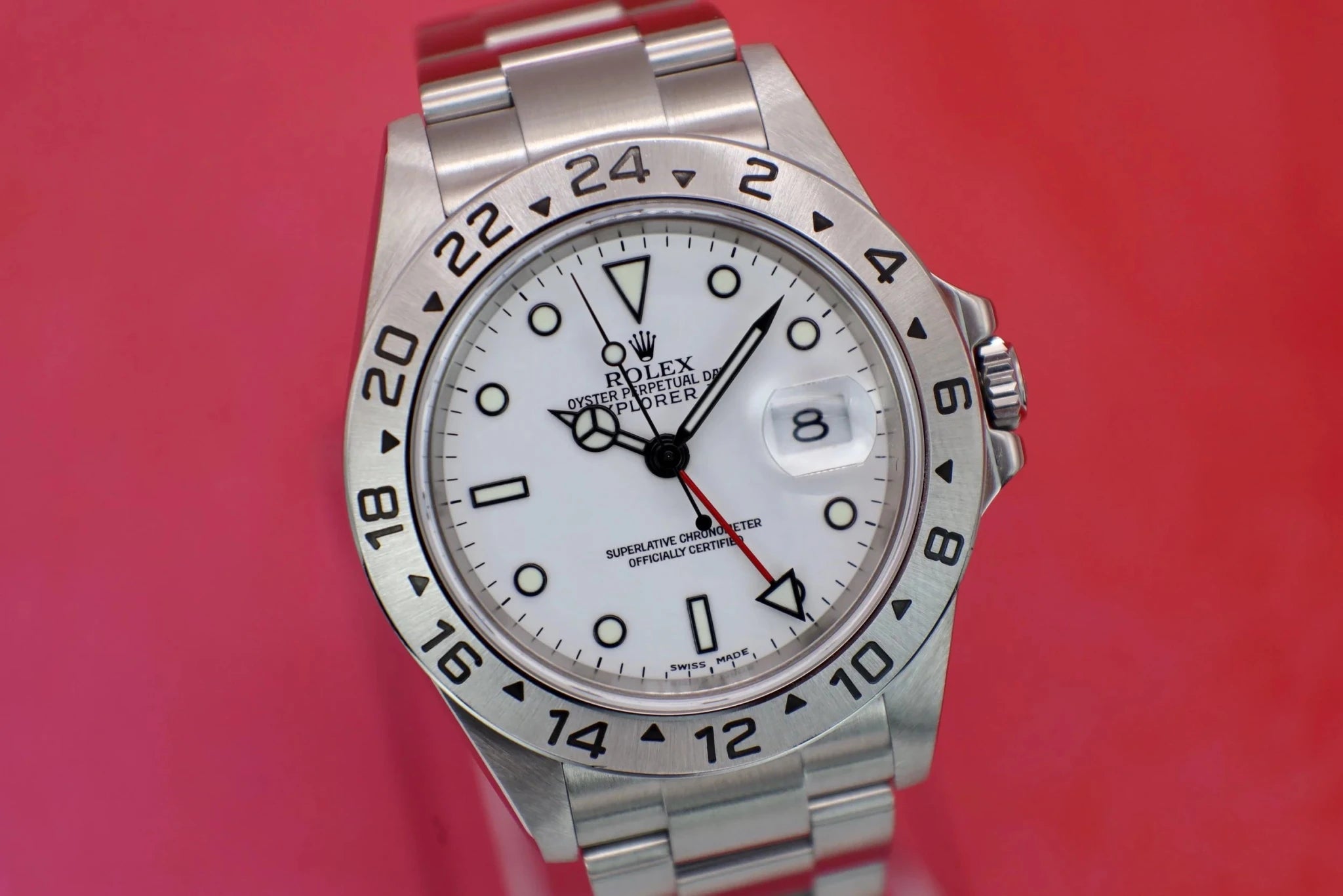 2004 Rolex Explorer II Ref. 16570 Polar | Papers and Tag - Sierra Time Co